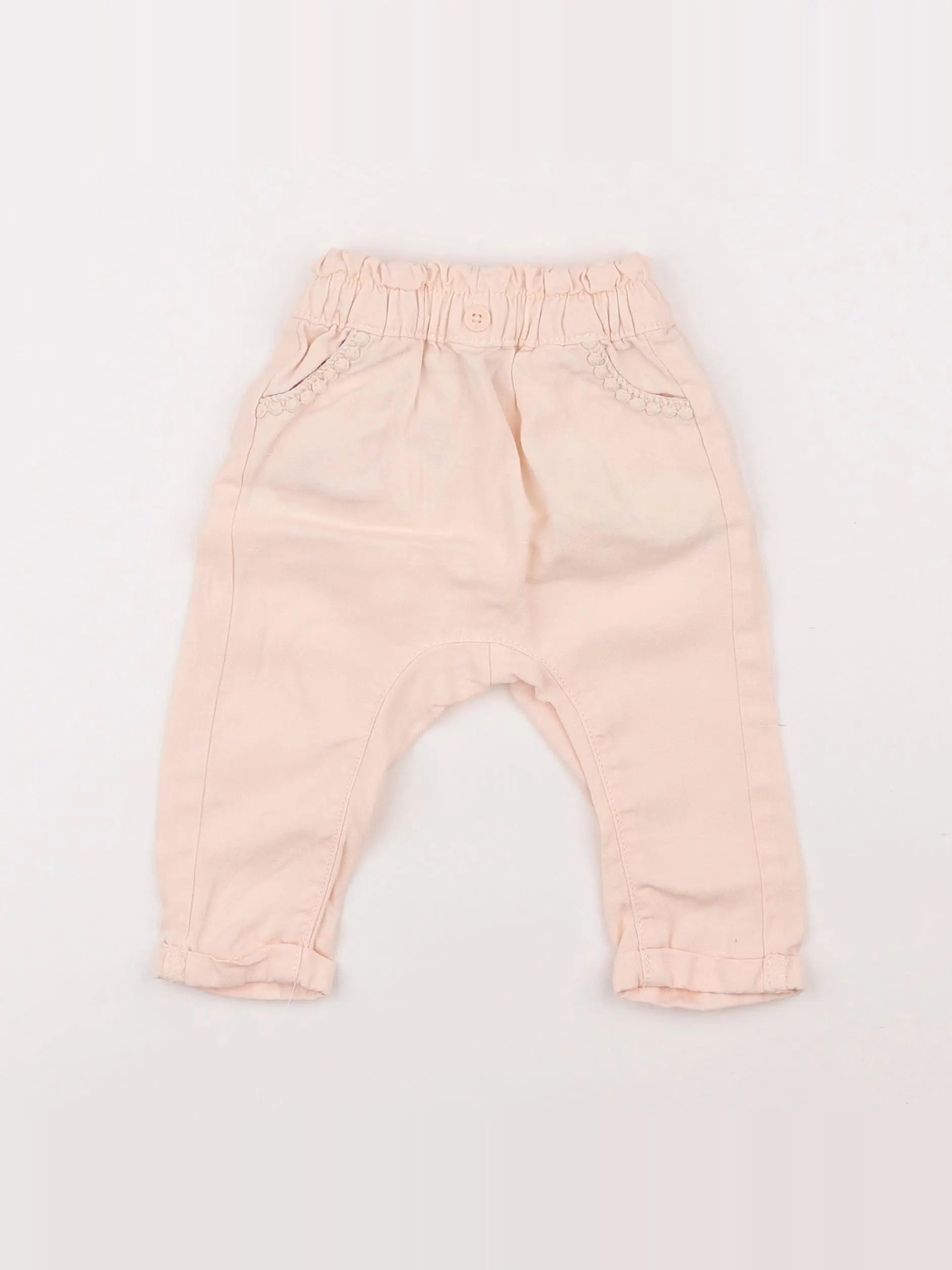 Tape à l'oeil - pantalon rose - 9 mois