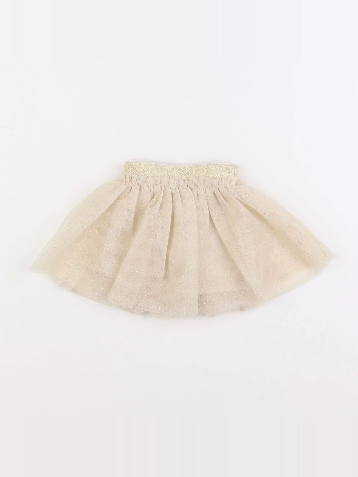 Vertbaudet - jupe or - 3 mois