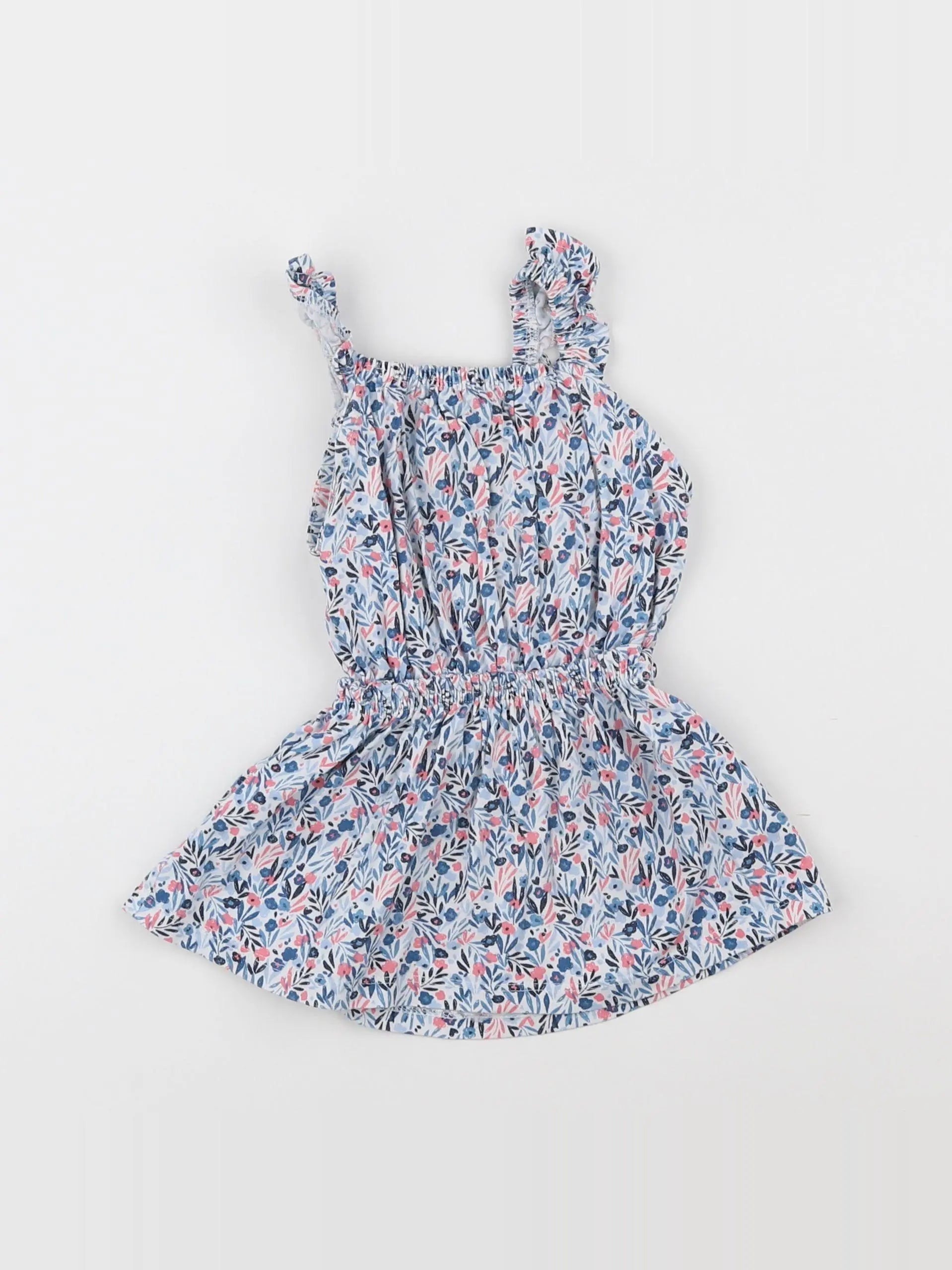 Tape à l'oeil - robe bleu - 12 mois
