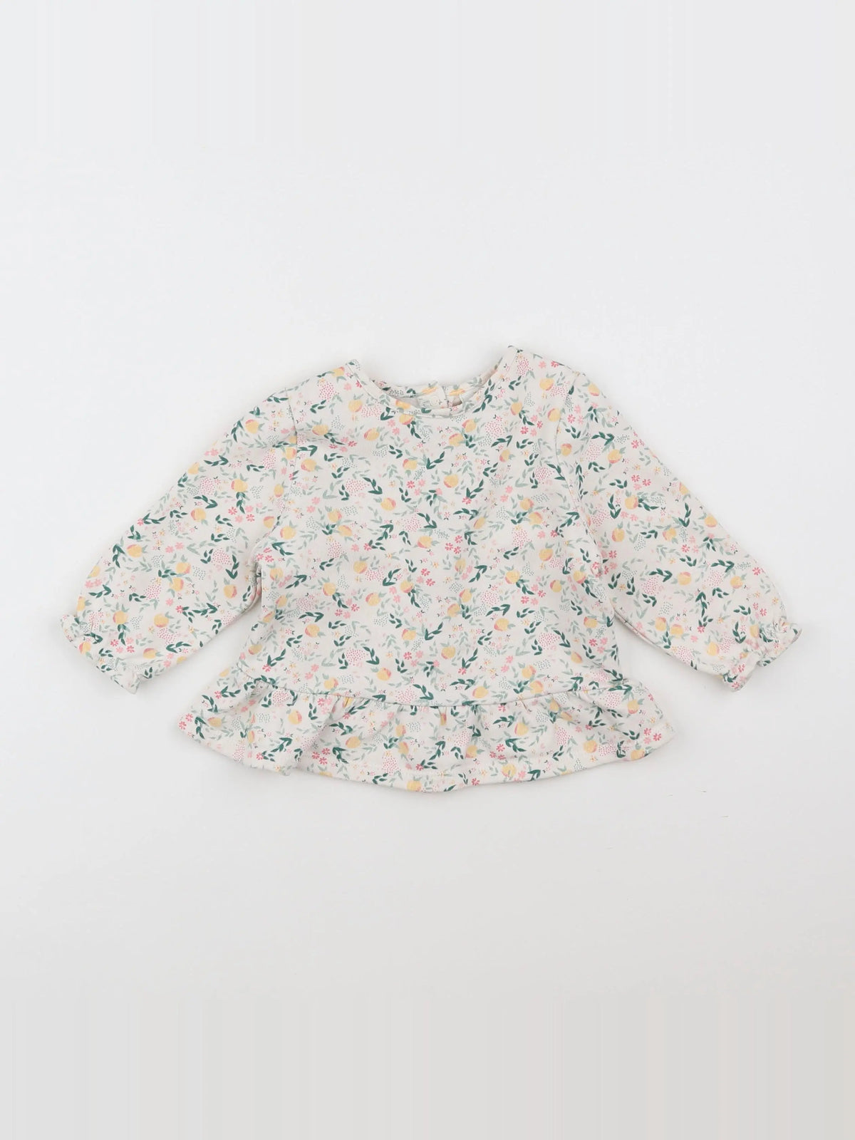 Tape à l'oeil - sweat blanc - 12 mois