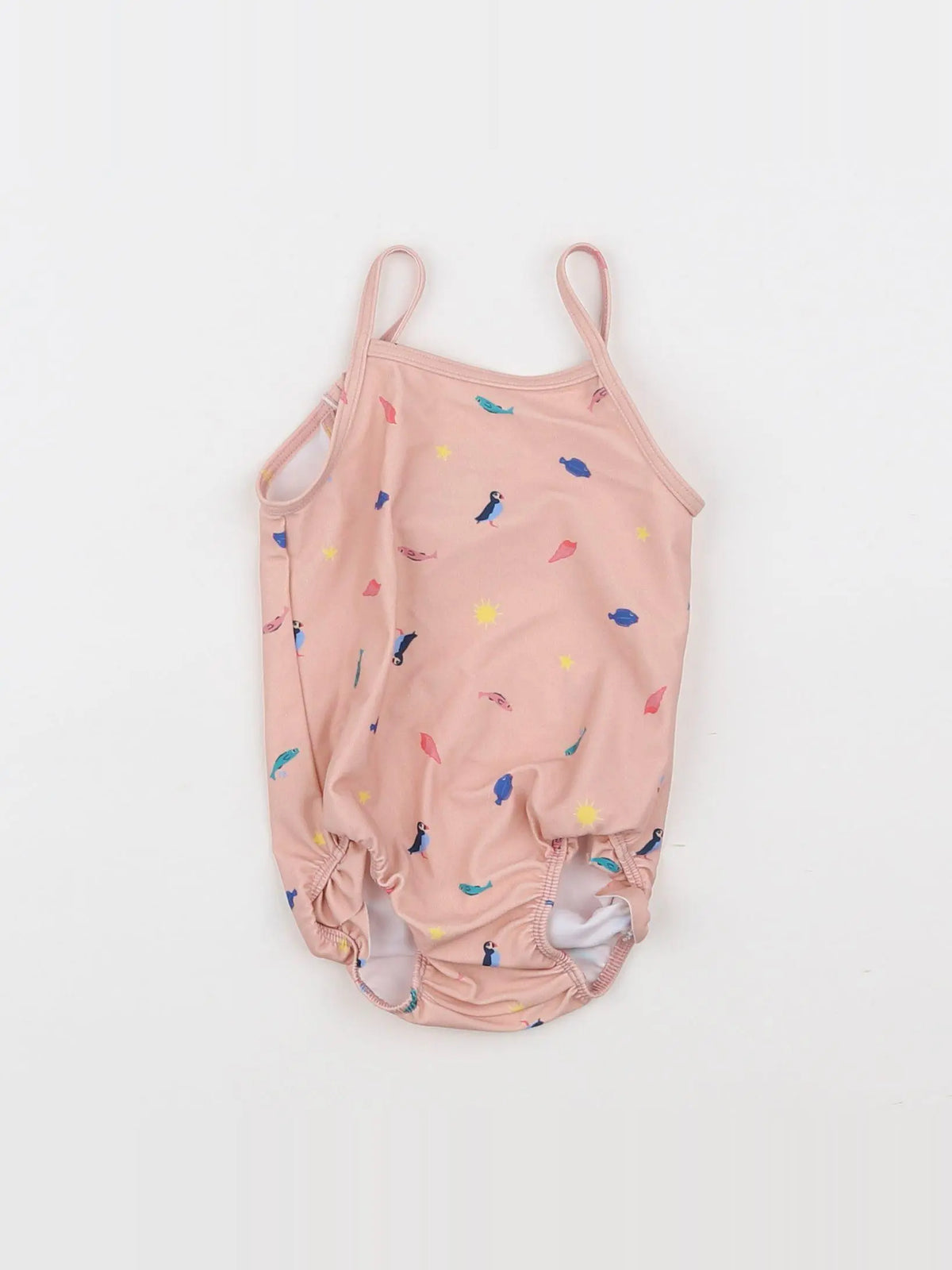 Petit Bateau - maillot de bain rose - 12 mois