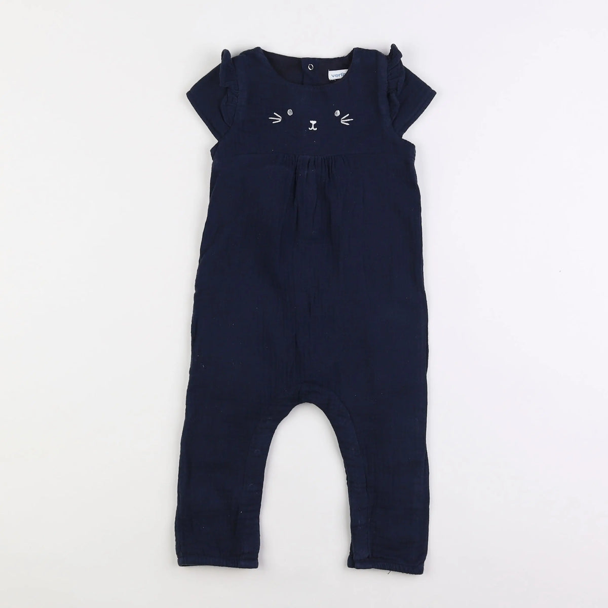 Vertbaudet - combinaison bleu - 2 ans