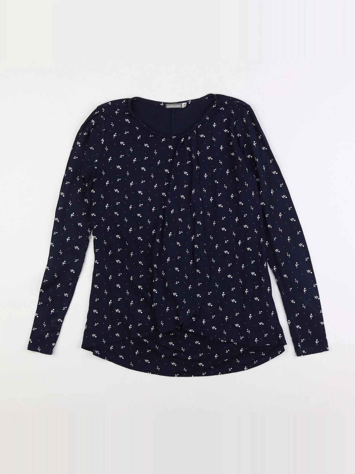 Vertbaudet - tee-shirt grossesse bleu - 34 à 36