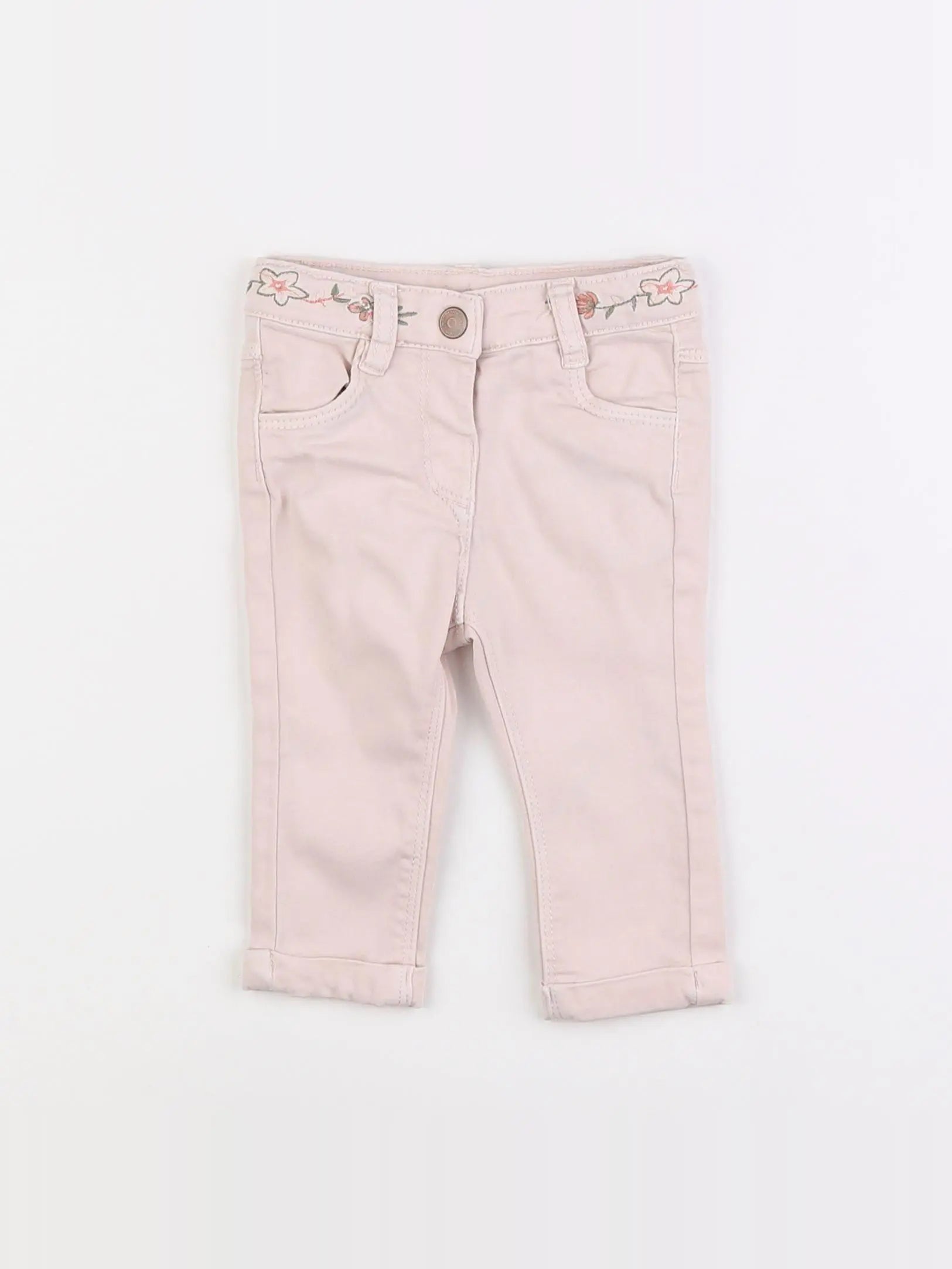 Tape à l'oeil - pantalon rose - 6 mois