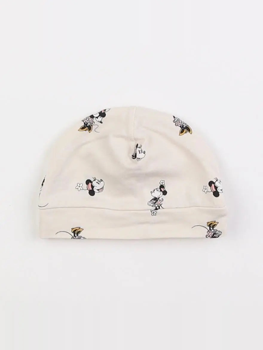 H&M - bonnet multicolore - 6/9 mois