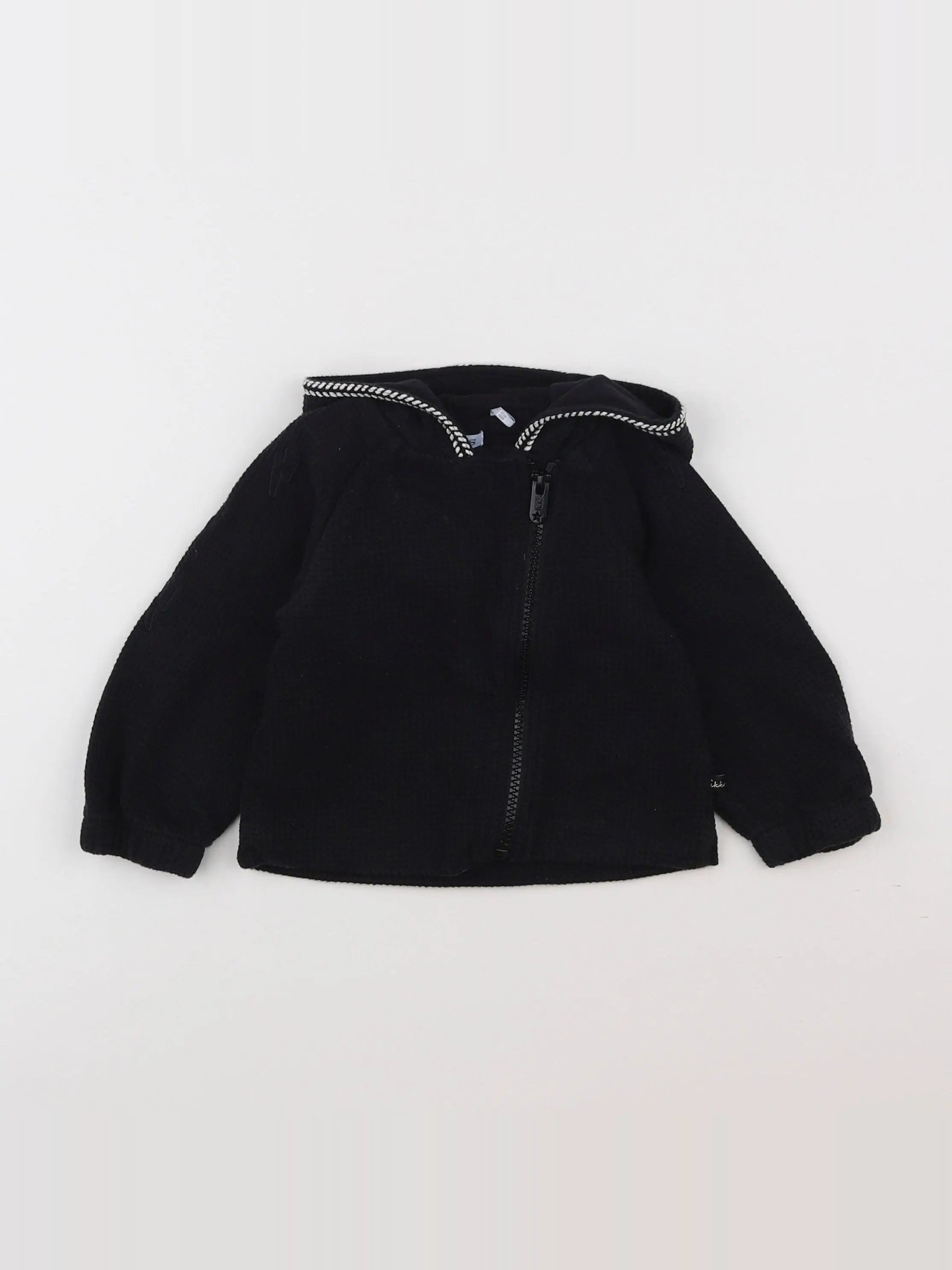 IKKS - sweat noir - 18 mois