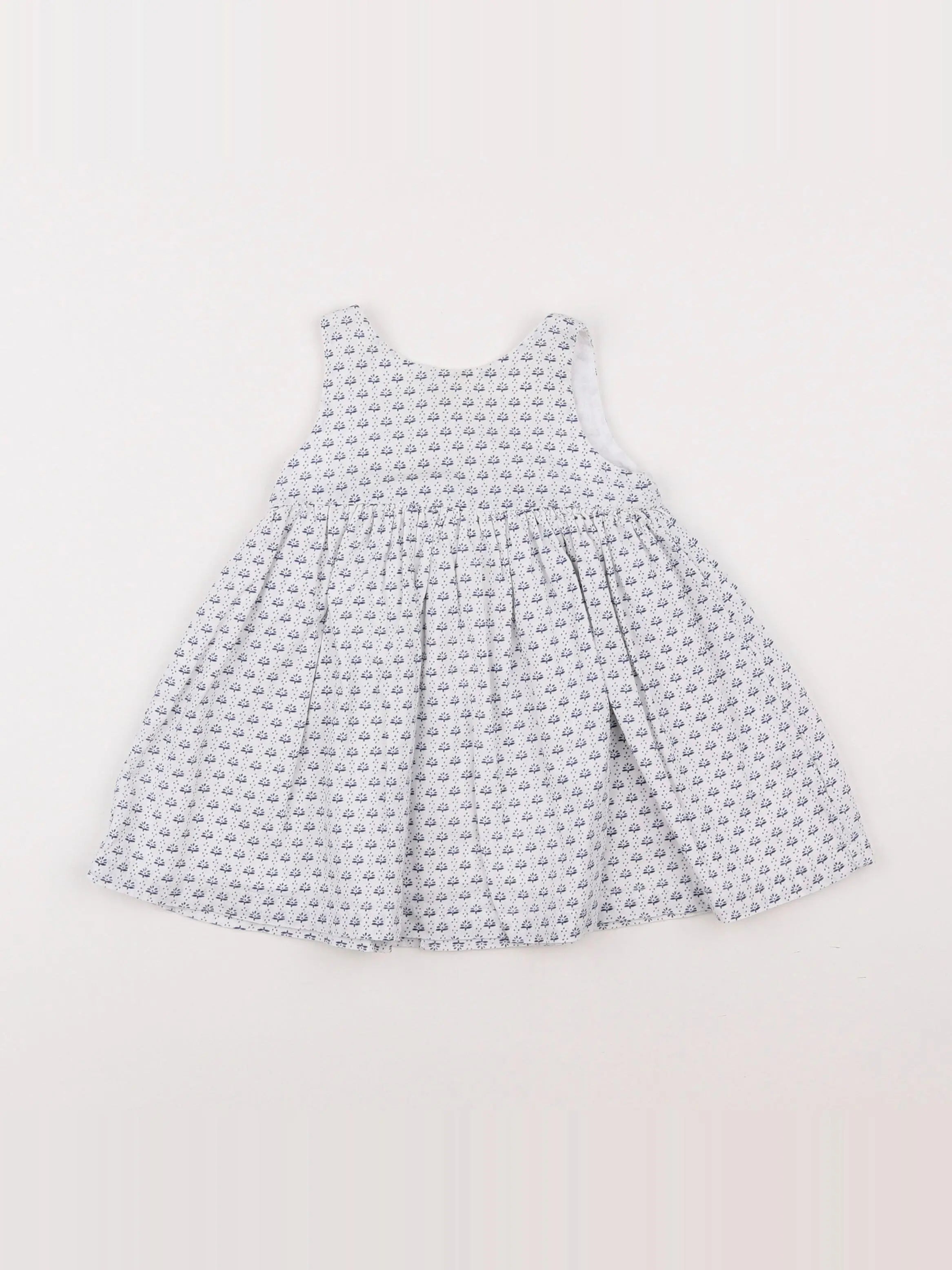 Boutchou - robe bleu - 6 mois