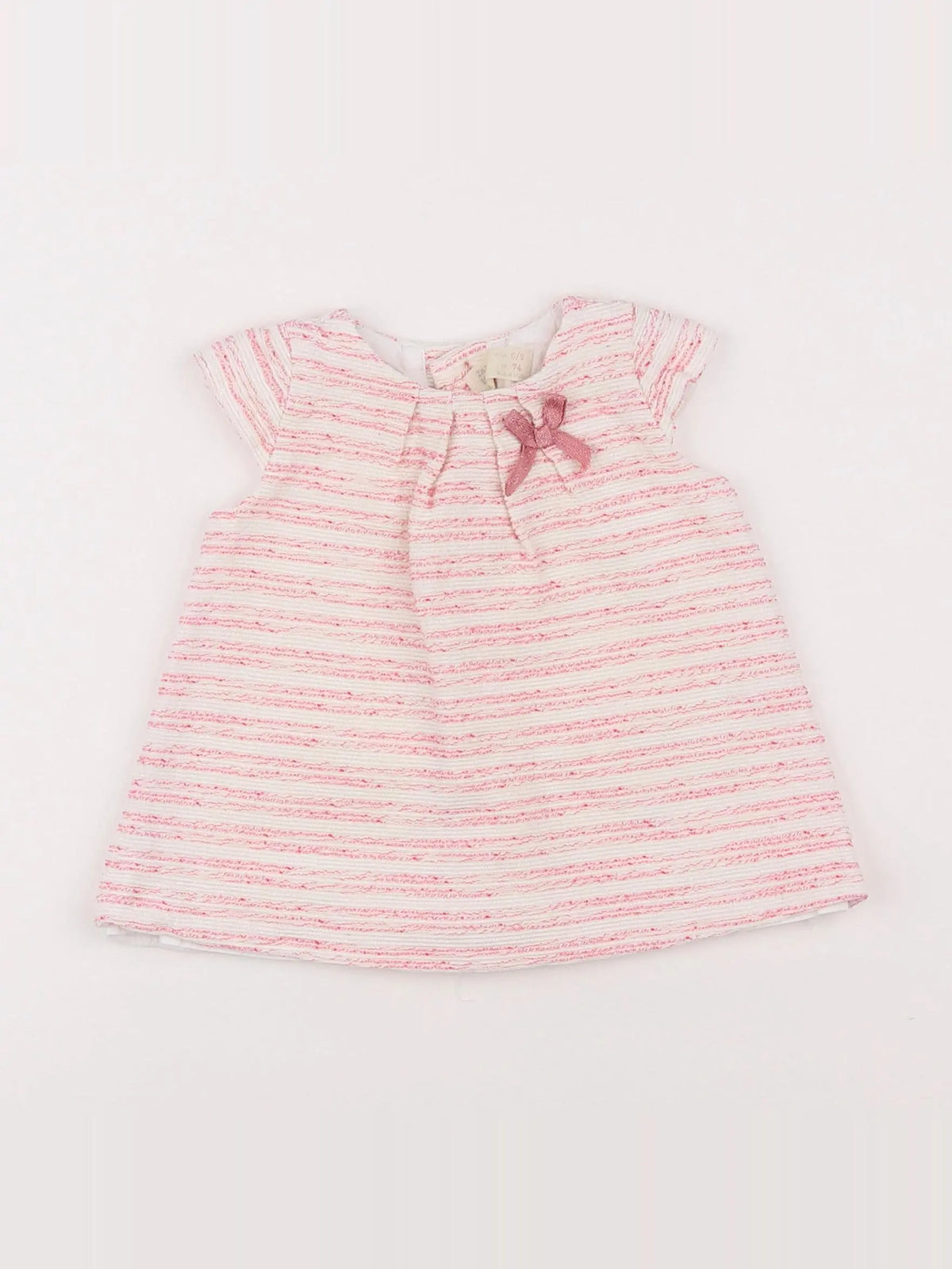 Zara - robe rose - 6/9 mois