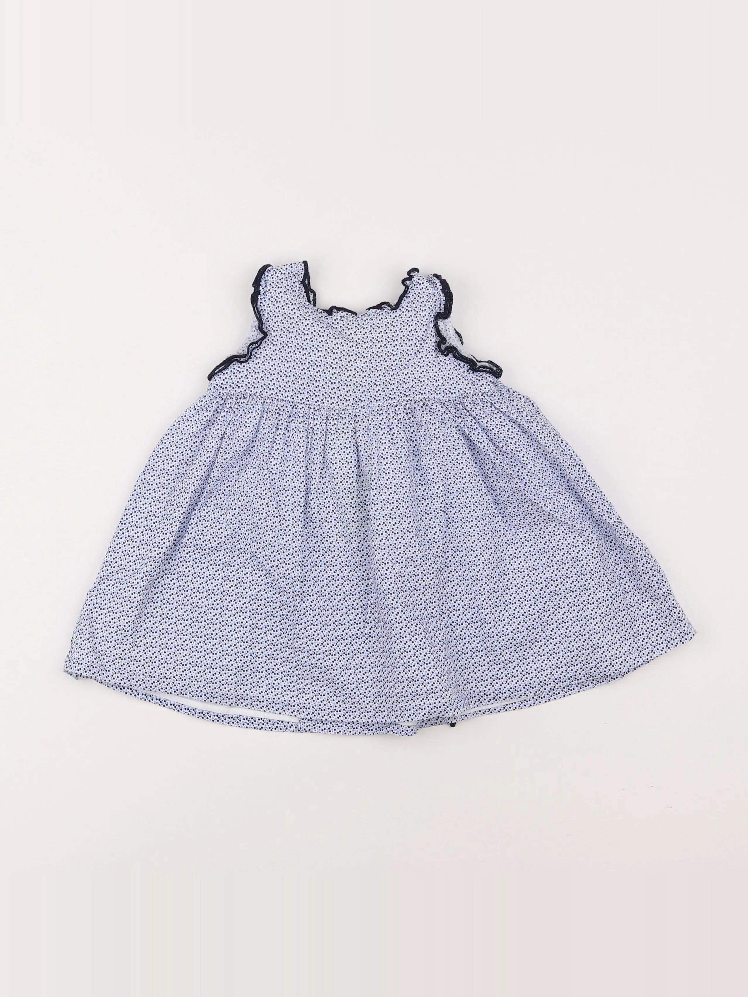 Boutchou - robe bleu - 6 mois