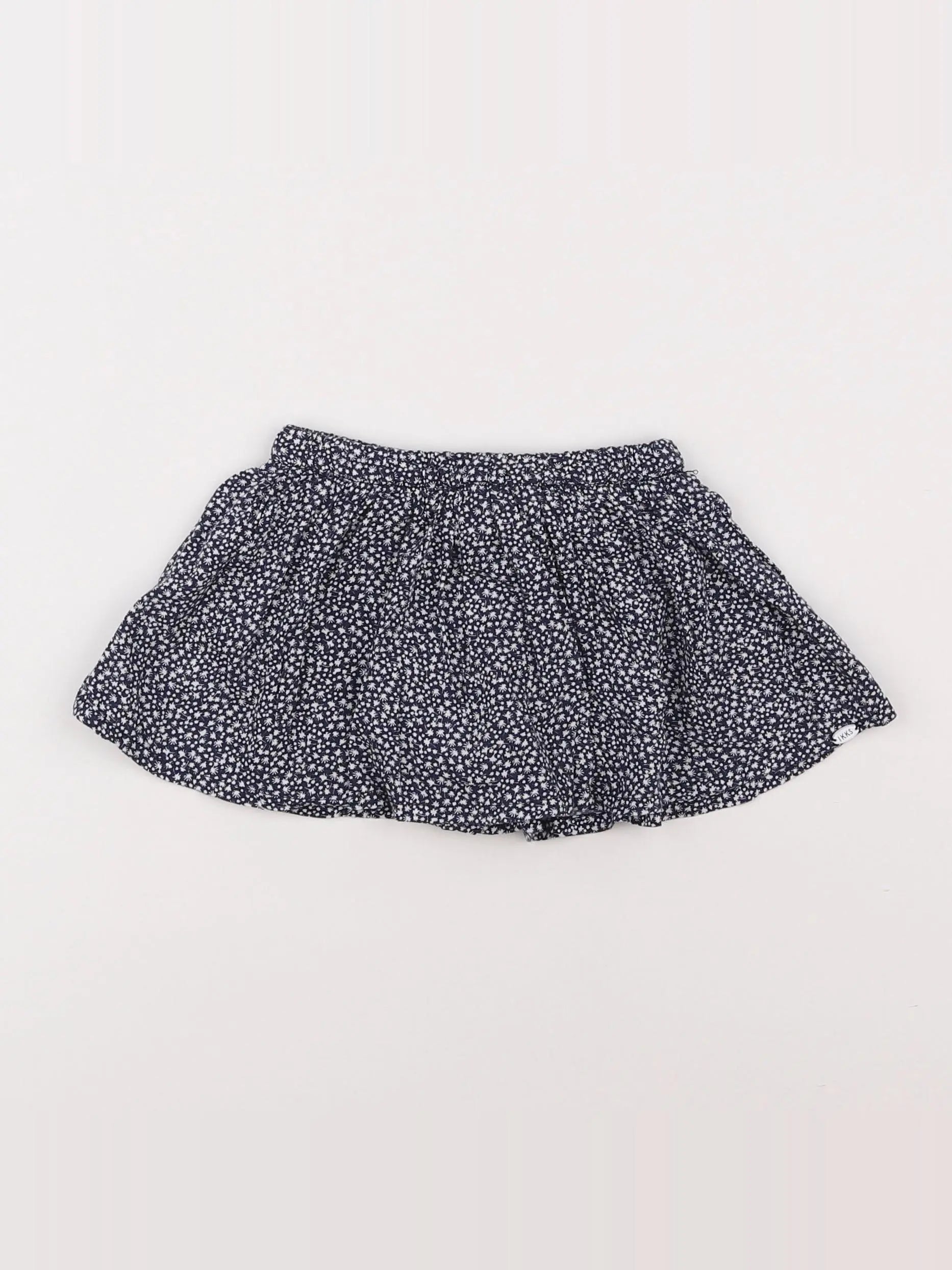 IKKS - jupe short bleu - 6 mois