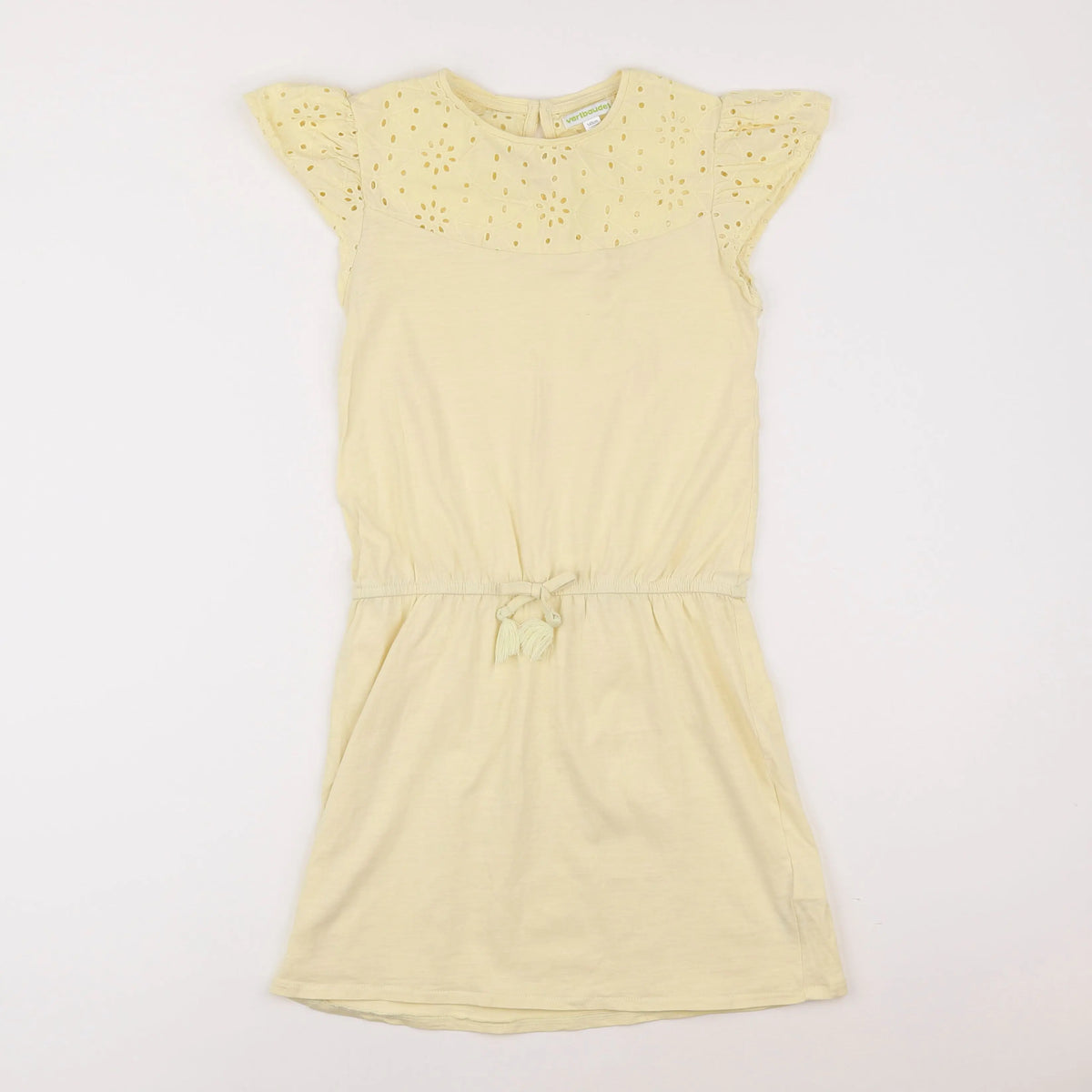 Vertbaudet - robe jaune - 10 ans