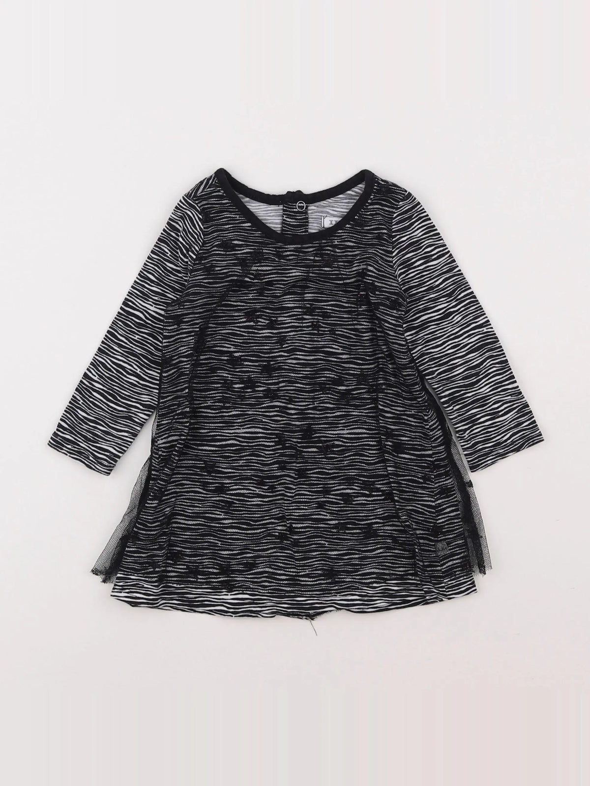 IKKS - robe noir - 6 mois