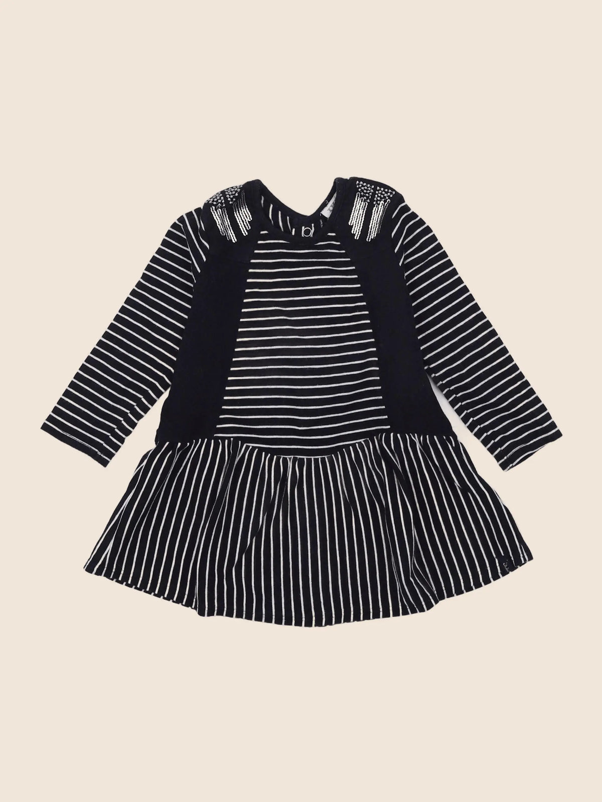 IKKS - robe bleu - 12 mois