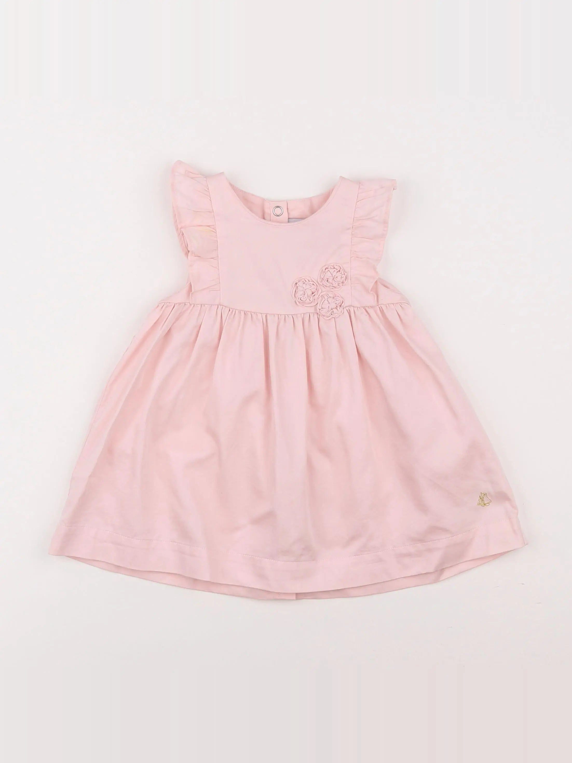Petit Bateau - robe rose - 6 mois