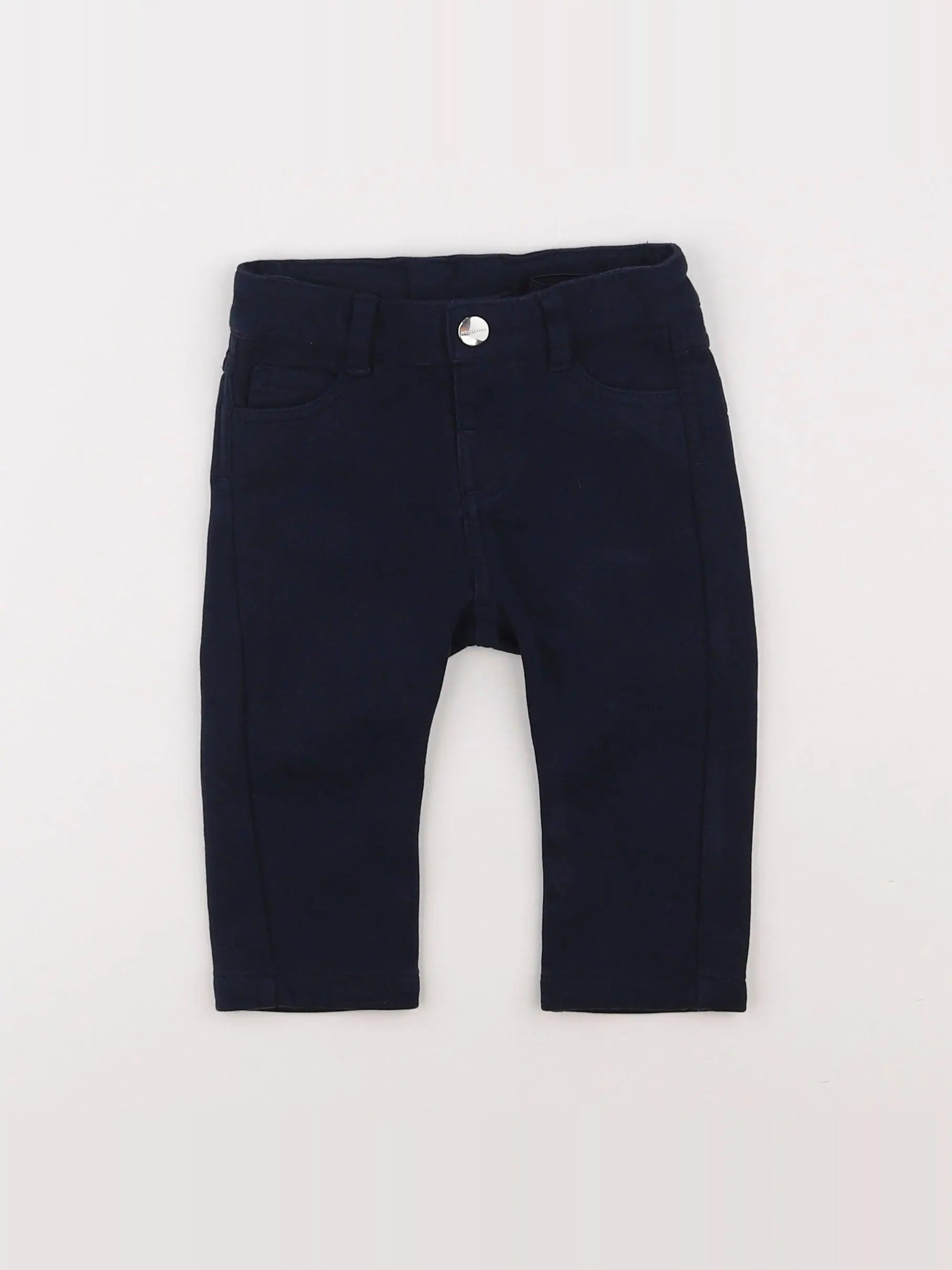 Jacadi - pantalon bleu - 12 mois