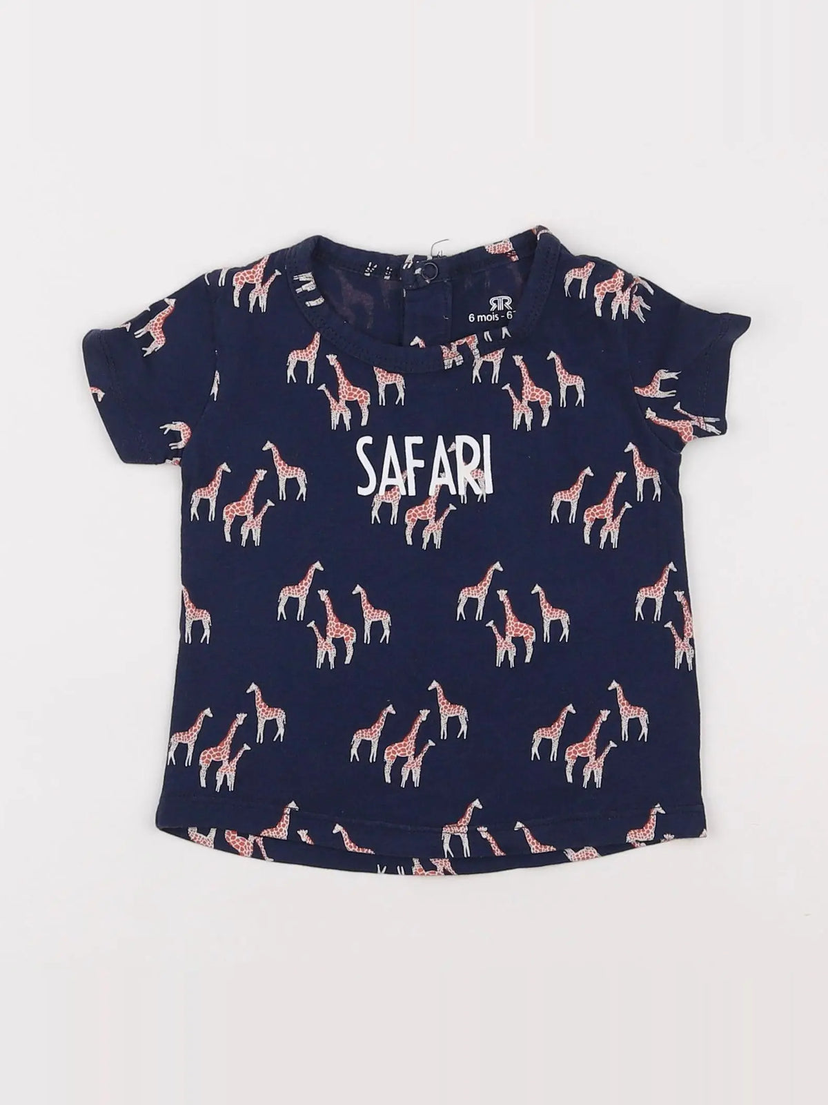 La Redoute - tee-shirt bleu - 6 mois