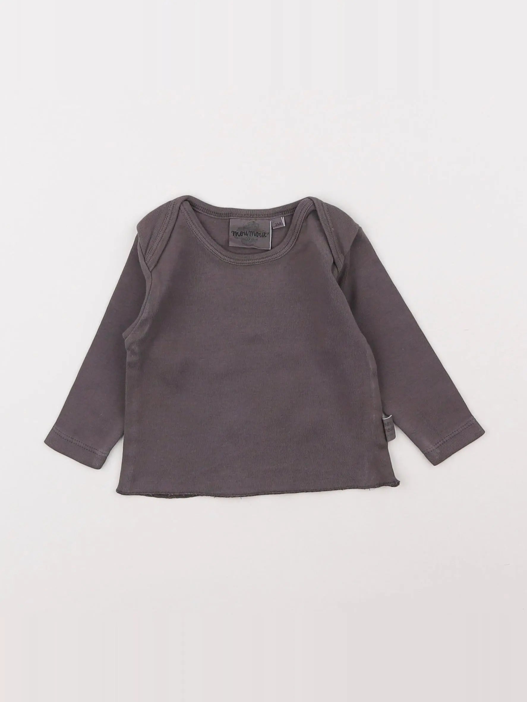 Moumout' - tee-shirt marron - 3 mois