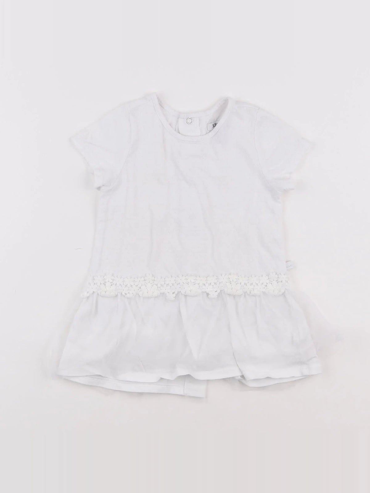 IKKS - robe blanc - 12 mois