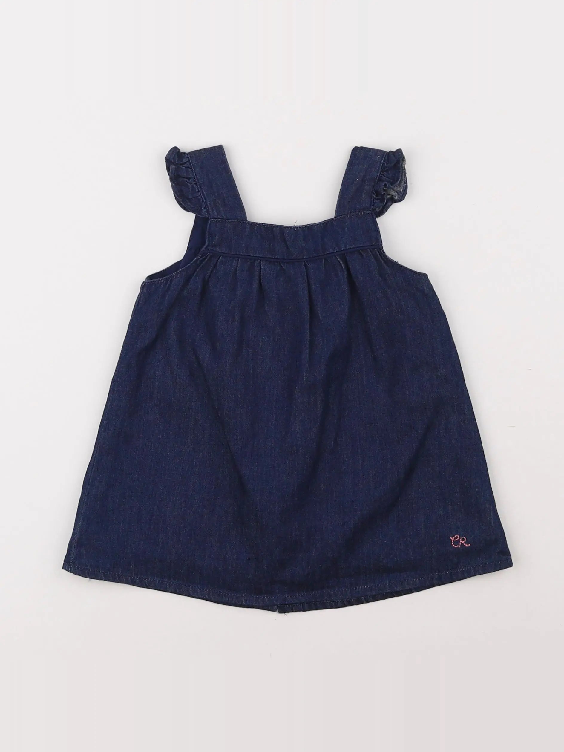 Cadet Rousselle - robe bleu - 6 mois