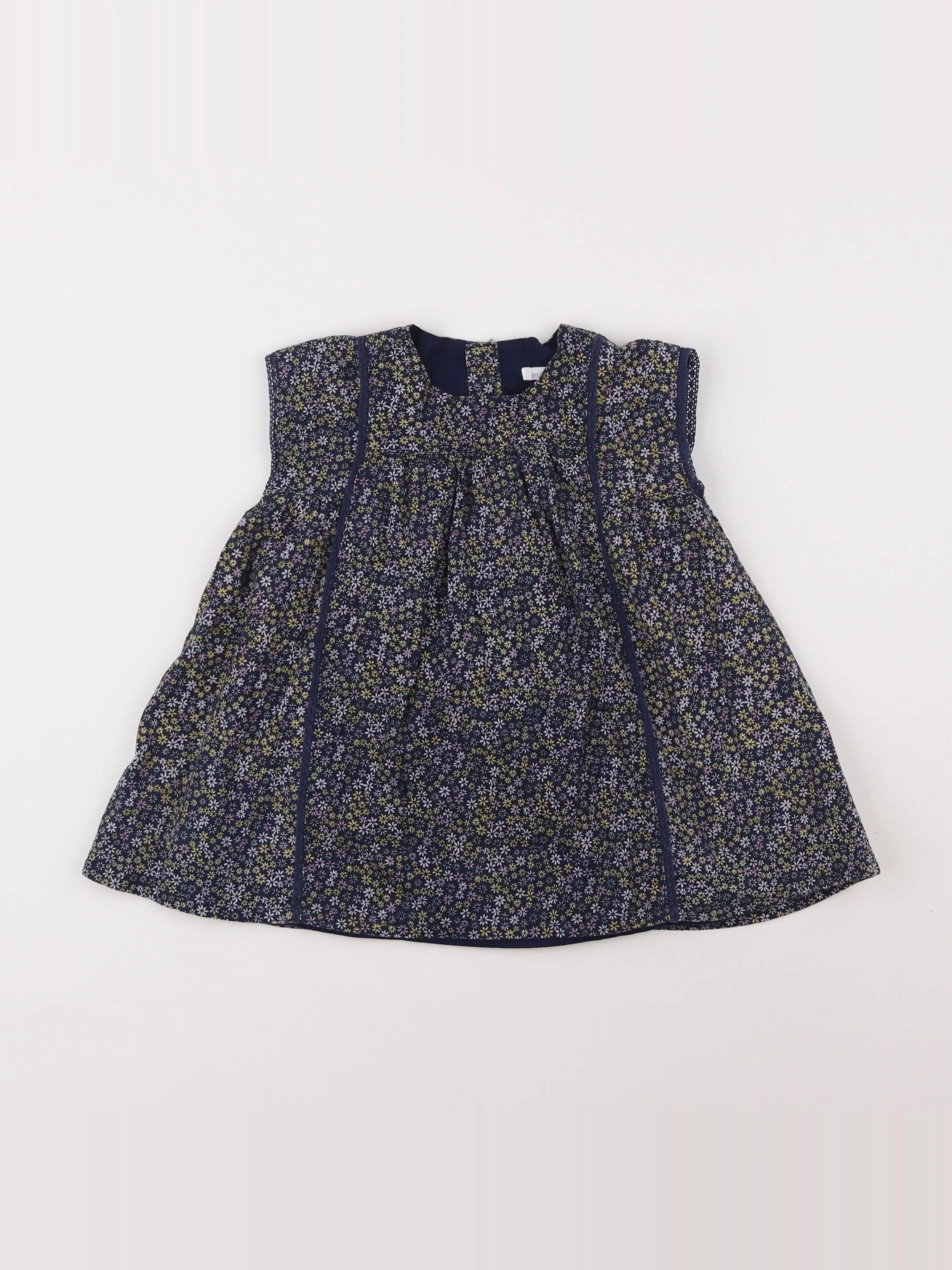 Boutchou - robe bleu - 12 mois