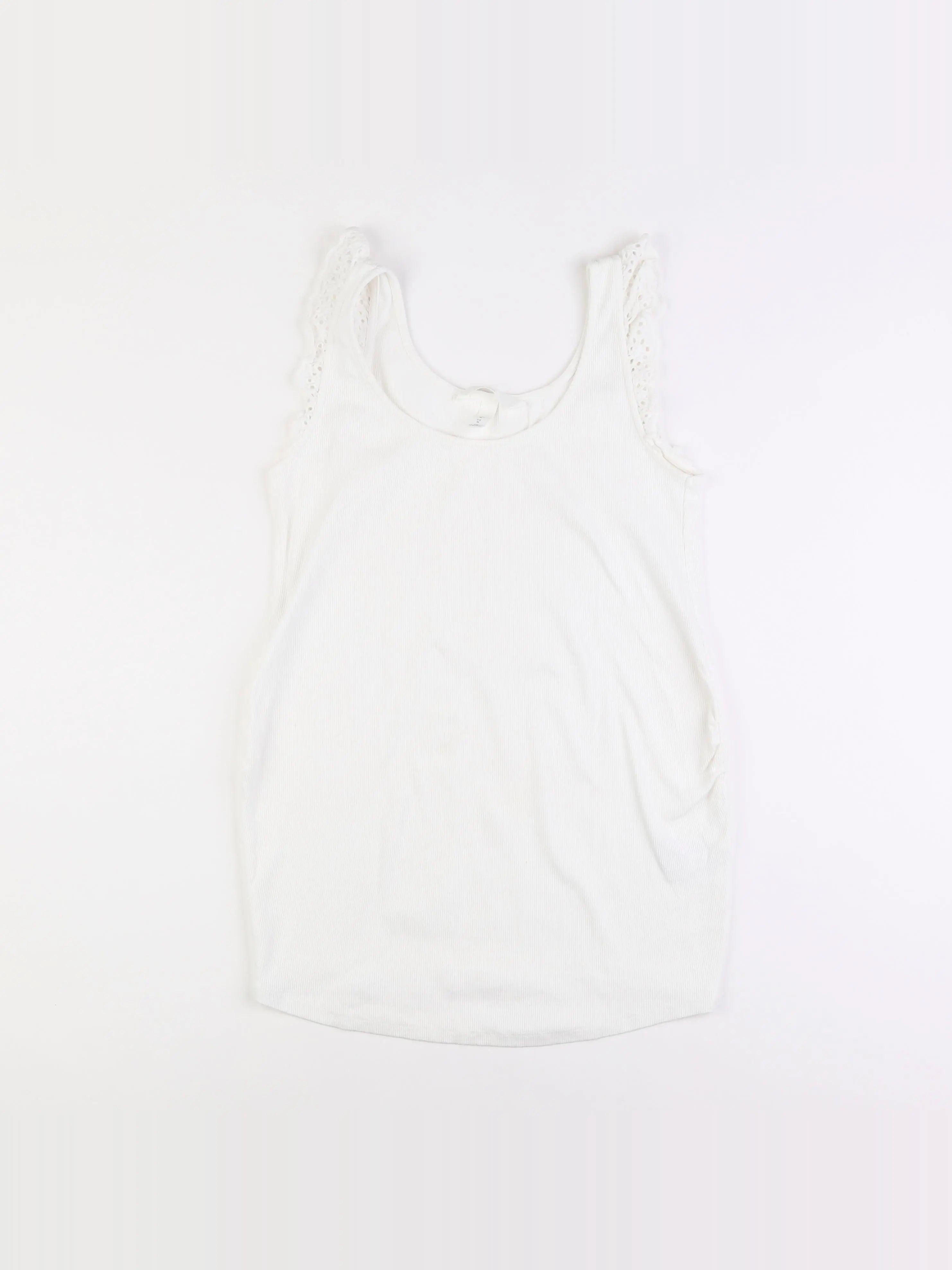 H&M - débardeur grossesse blanc - 38