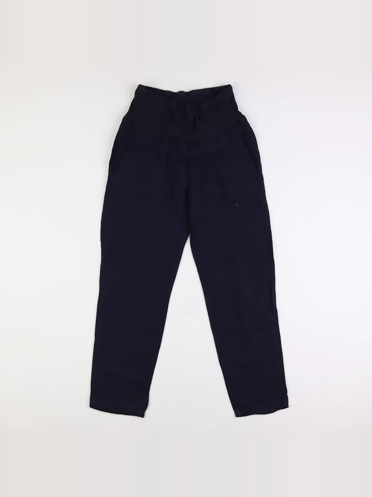 H&M - pantalon grossesse bleu - 34