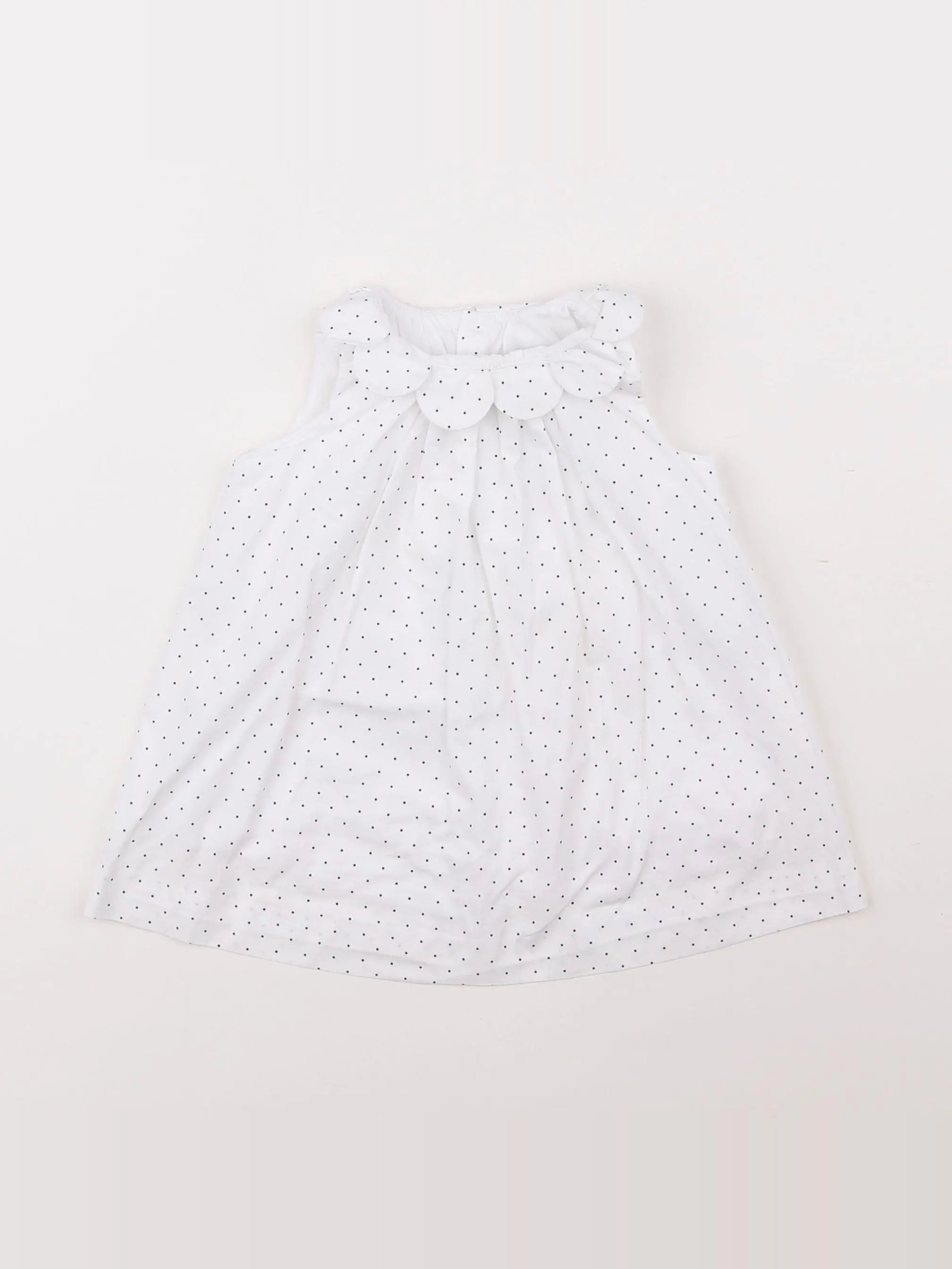 Jacadi - robe blanc - 6 mois