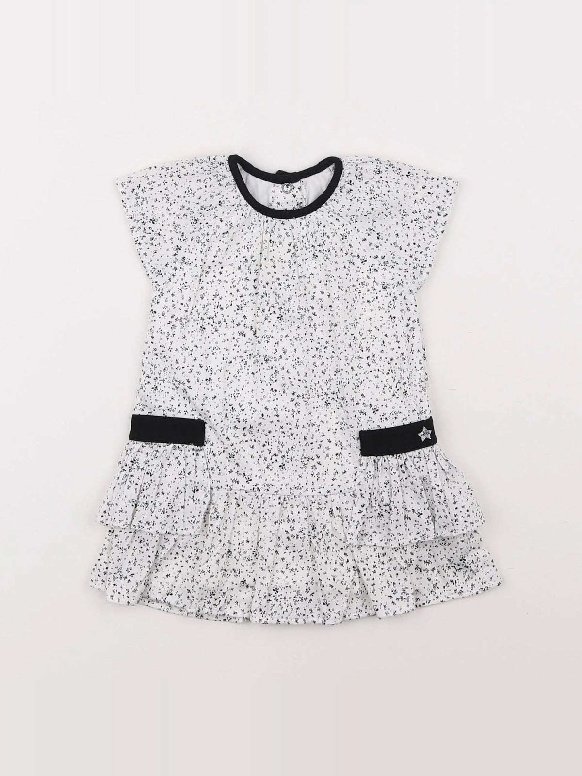 IKKS - robe blanc - 6 mois