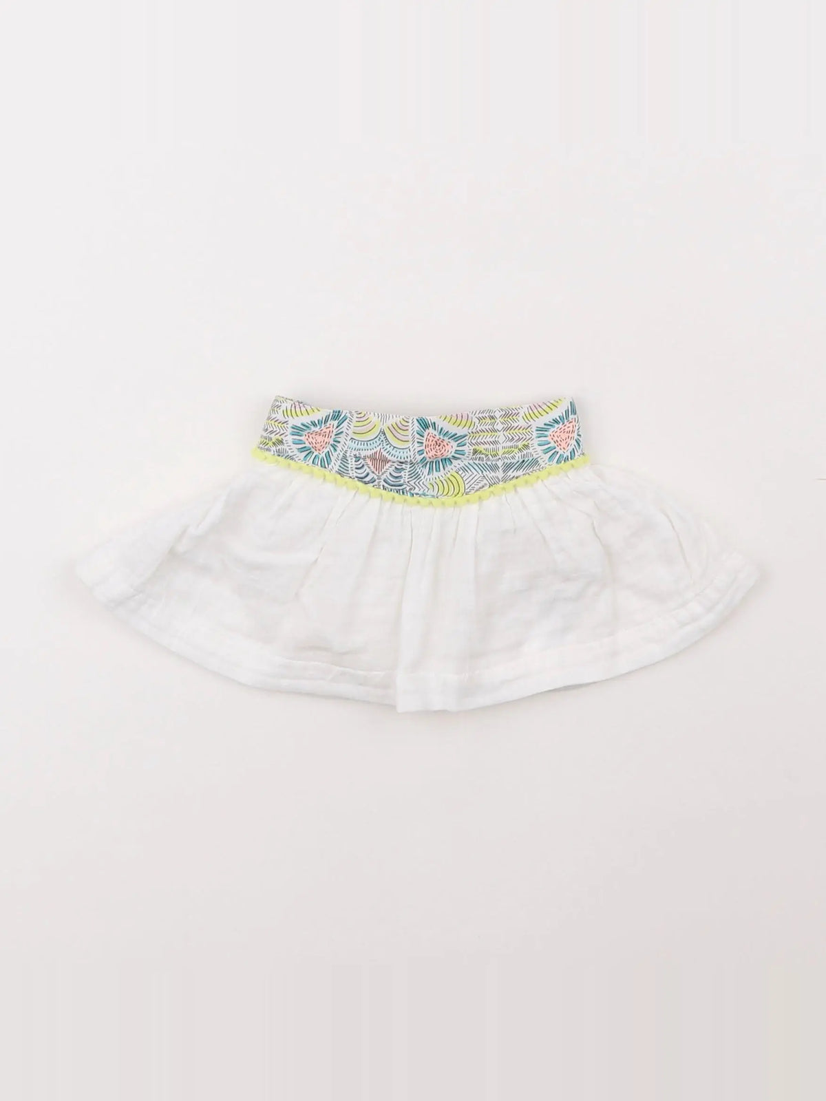 Tape à l'oeil - jupe short blanc - 3 mois