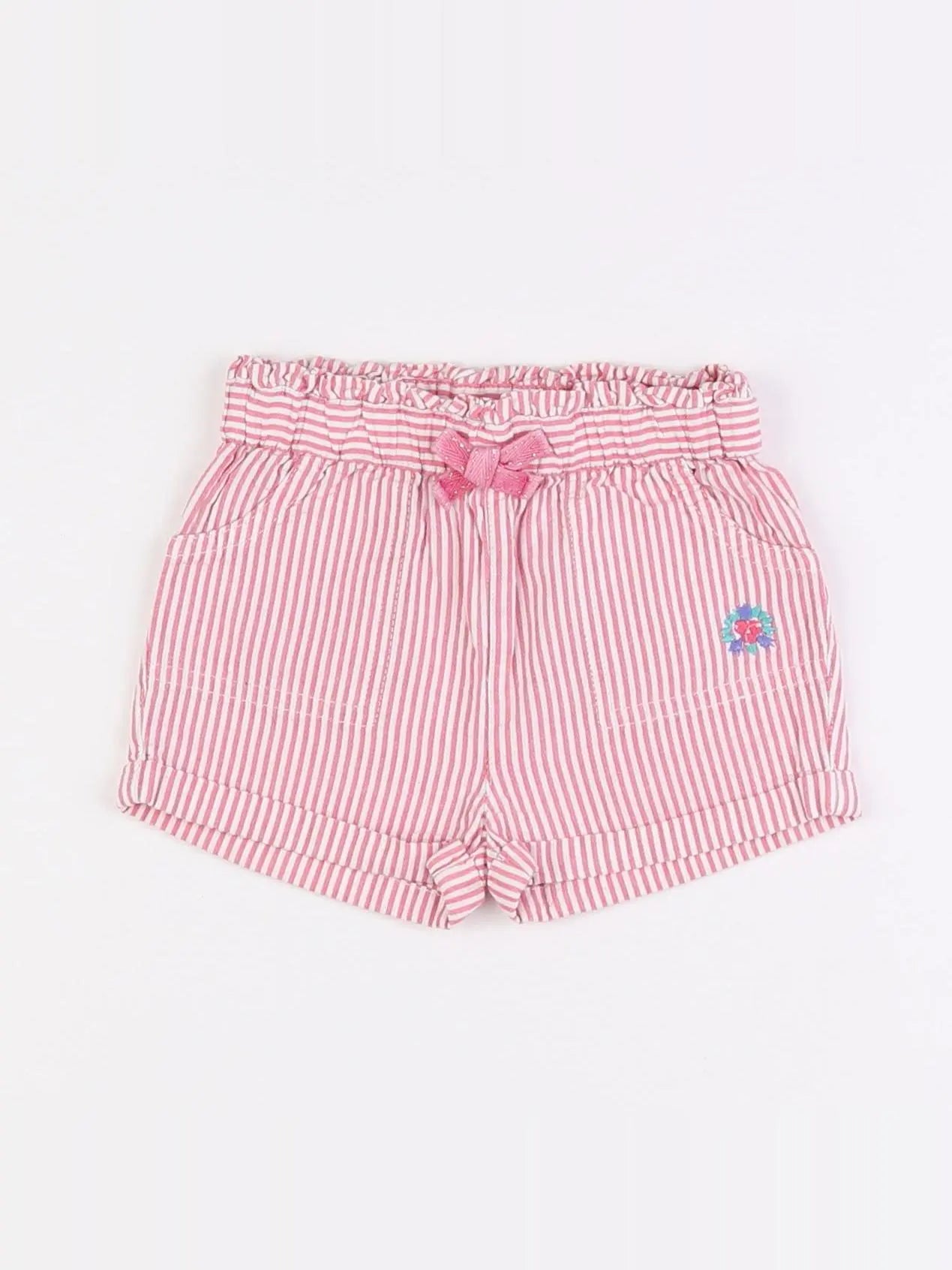 Cadet Rousselle - short rose - 6 mois