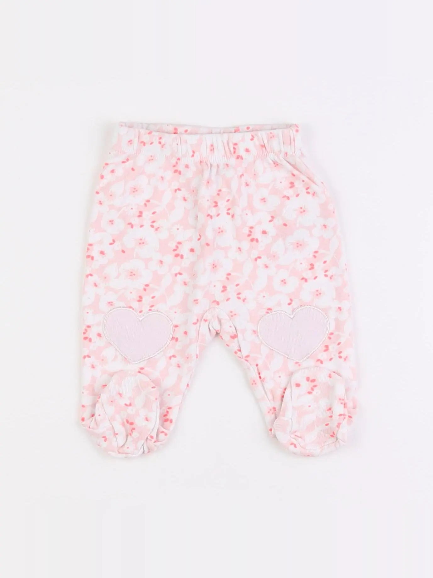 Vertbaudet - legging rose - 1 mois