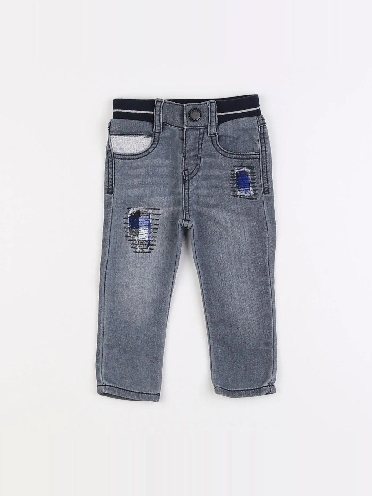 IKKS - pantalon gris - 12 mois