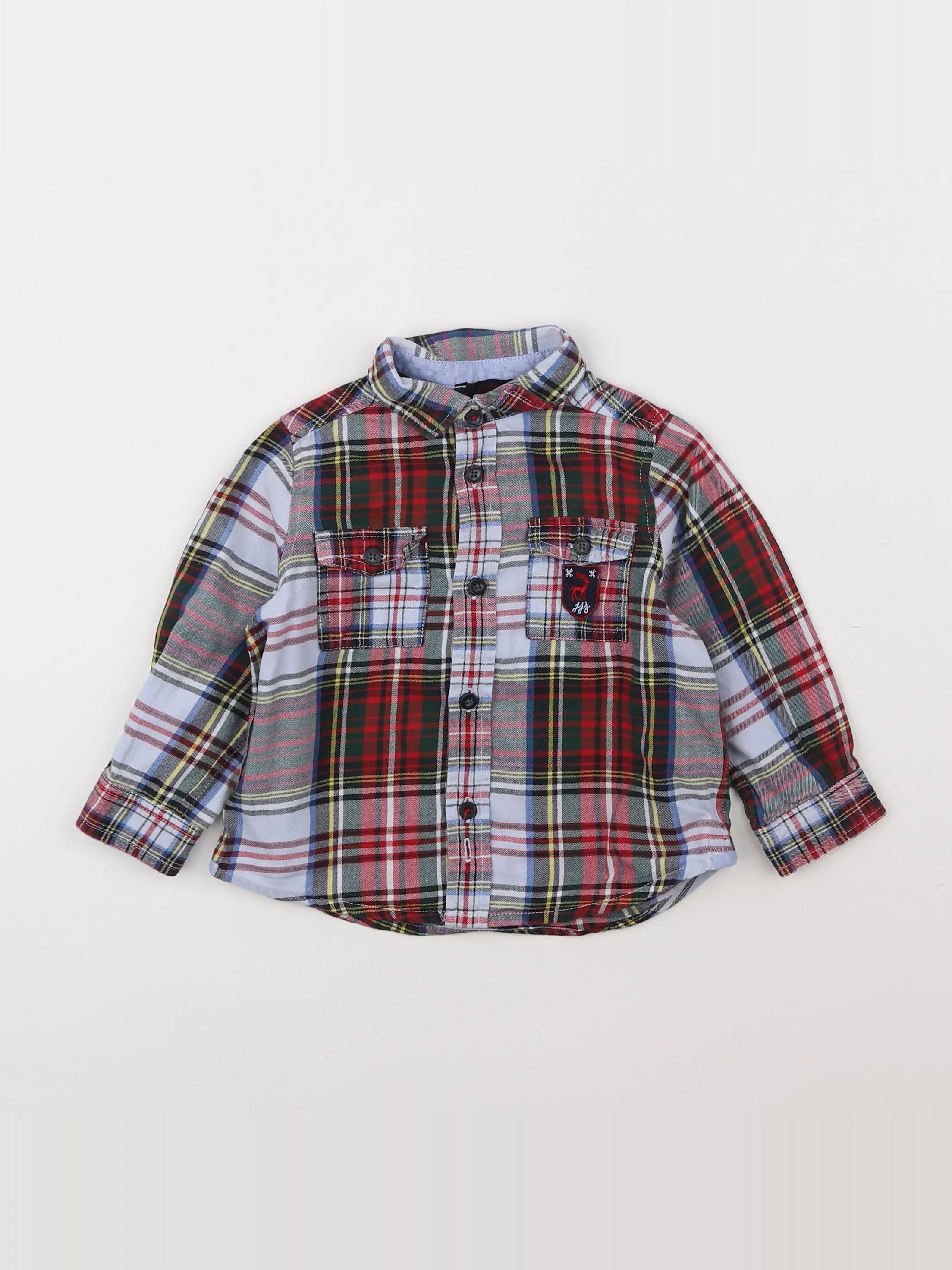 Jacadi - chemise multicolore - 18 mois