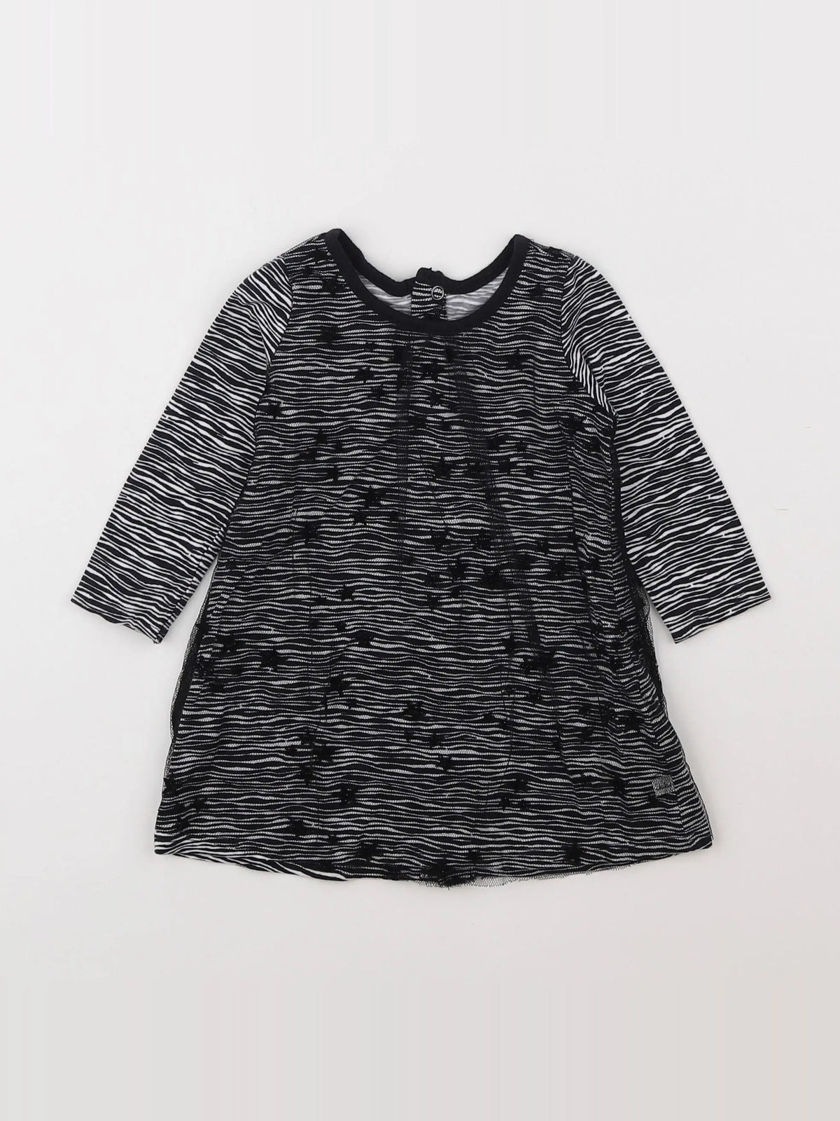 IKKS - robe noir - 6 mois