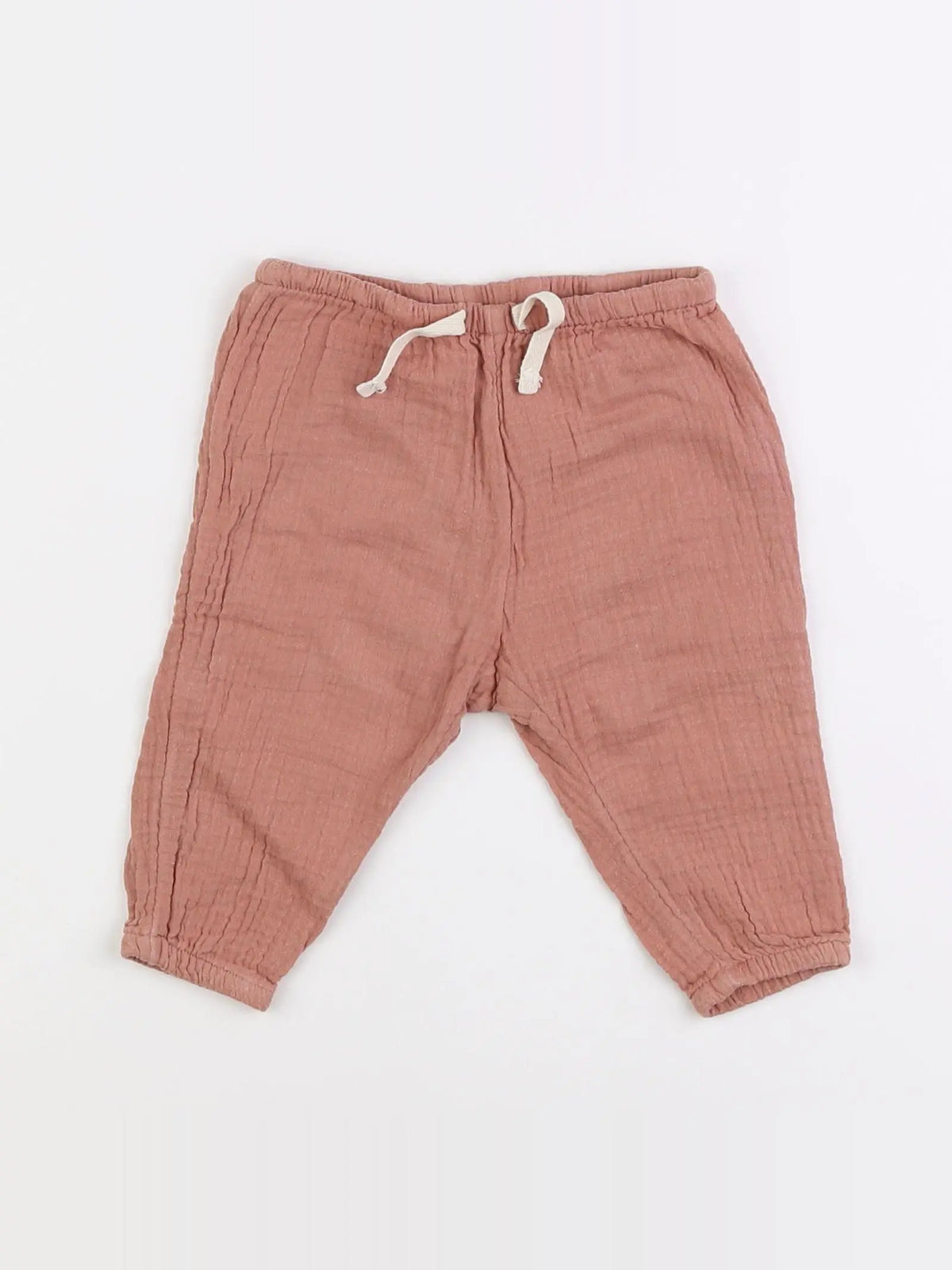 H&M - pantalon rose - 6 mois
