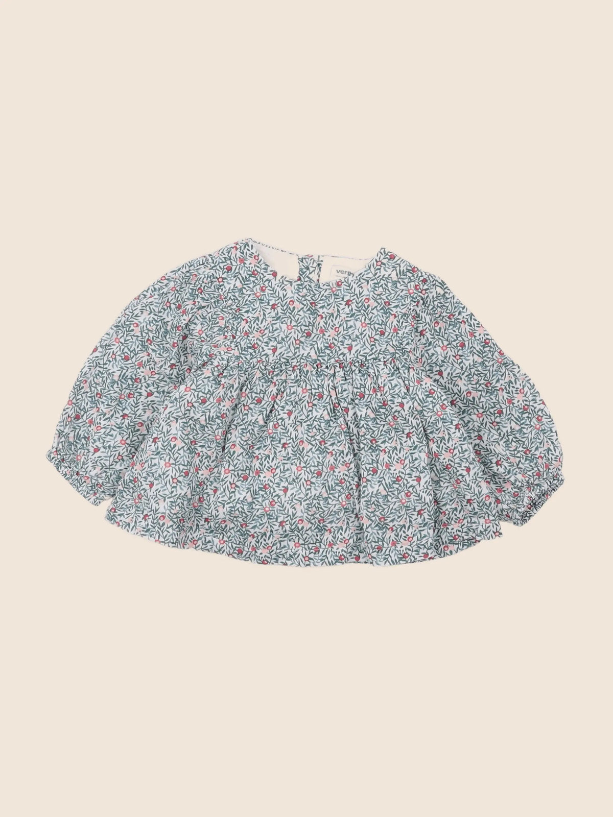 Vertbaudet - blouse vert - 12 mois