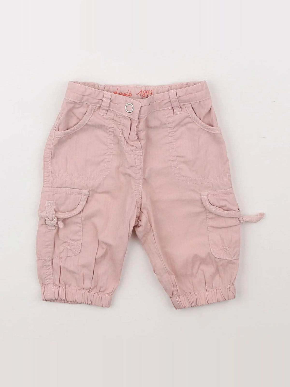 Petit Bateau - pantalon rose - 3 mois