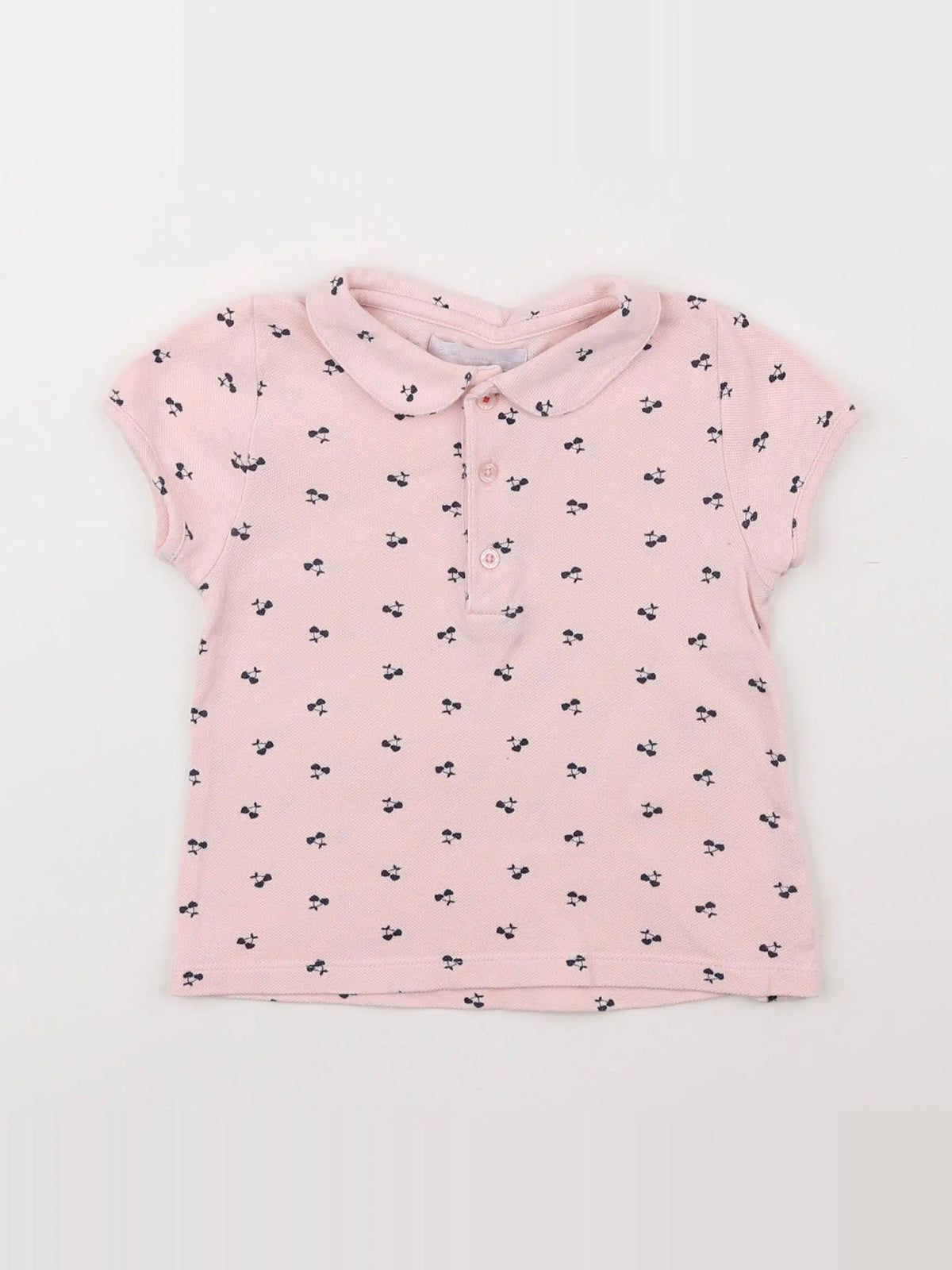 Cadet Rousselle - tee-shirt rose - 12 mois