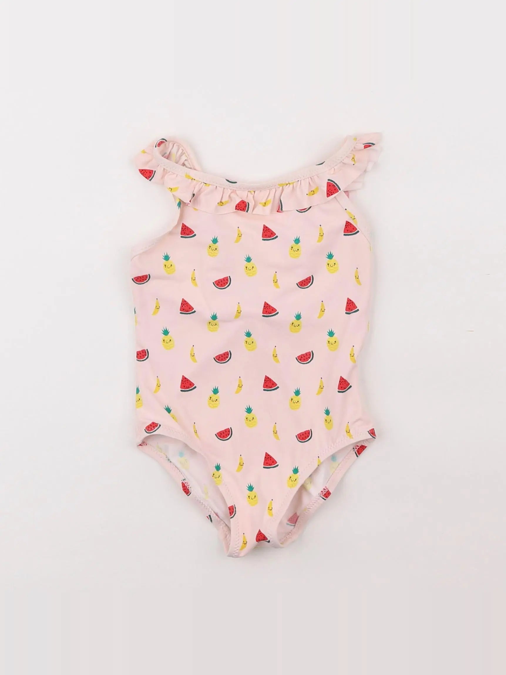 Boutchou - maillot de bain rose - 12 mois