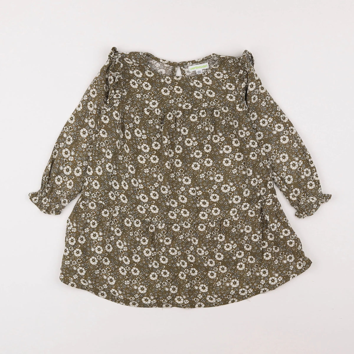 Vertbaudet - robe vert - 3 ans