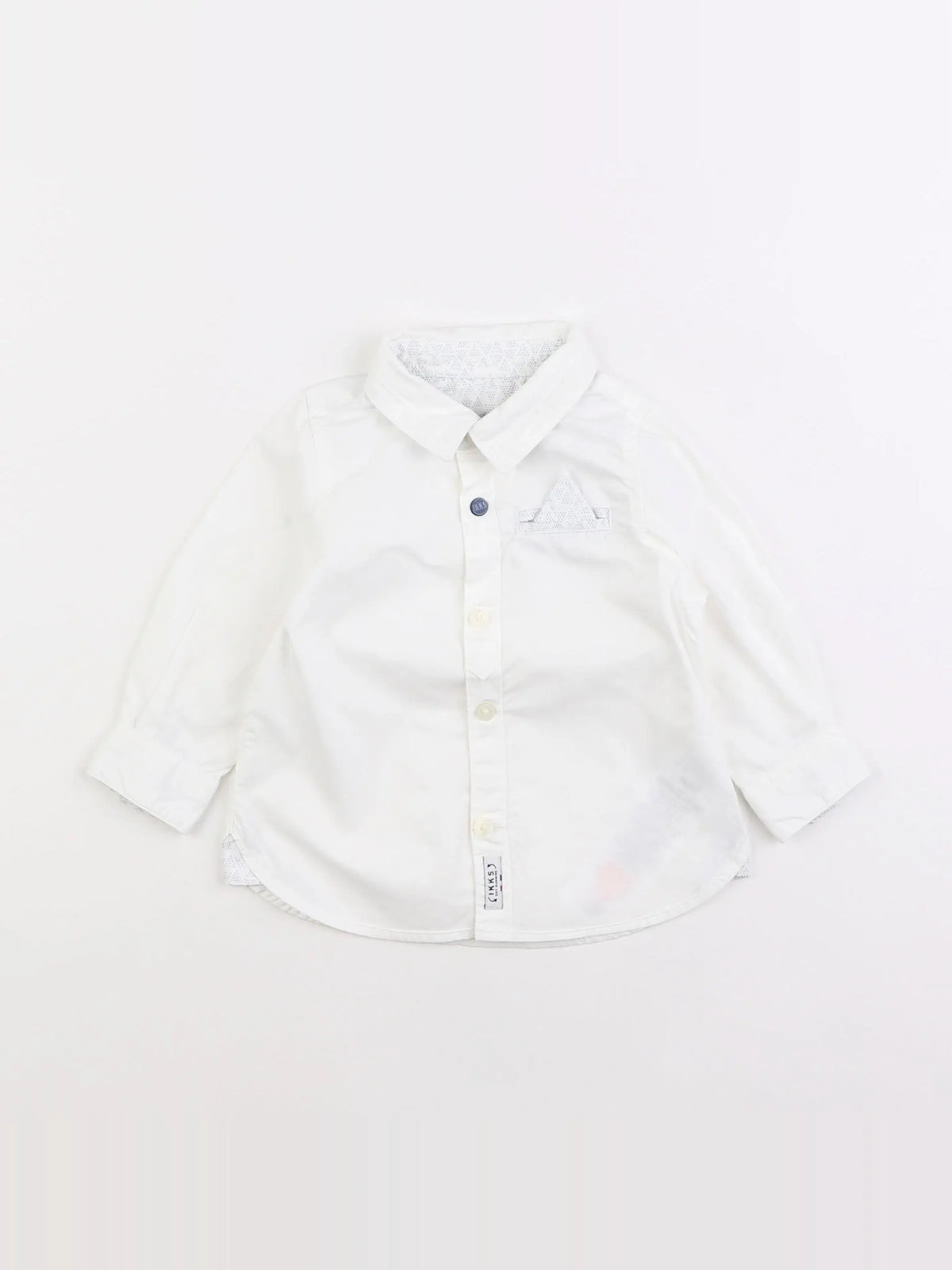 IKKS - chemise blanc - 6 mois