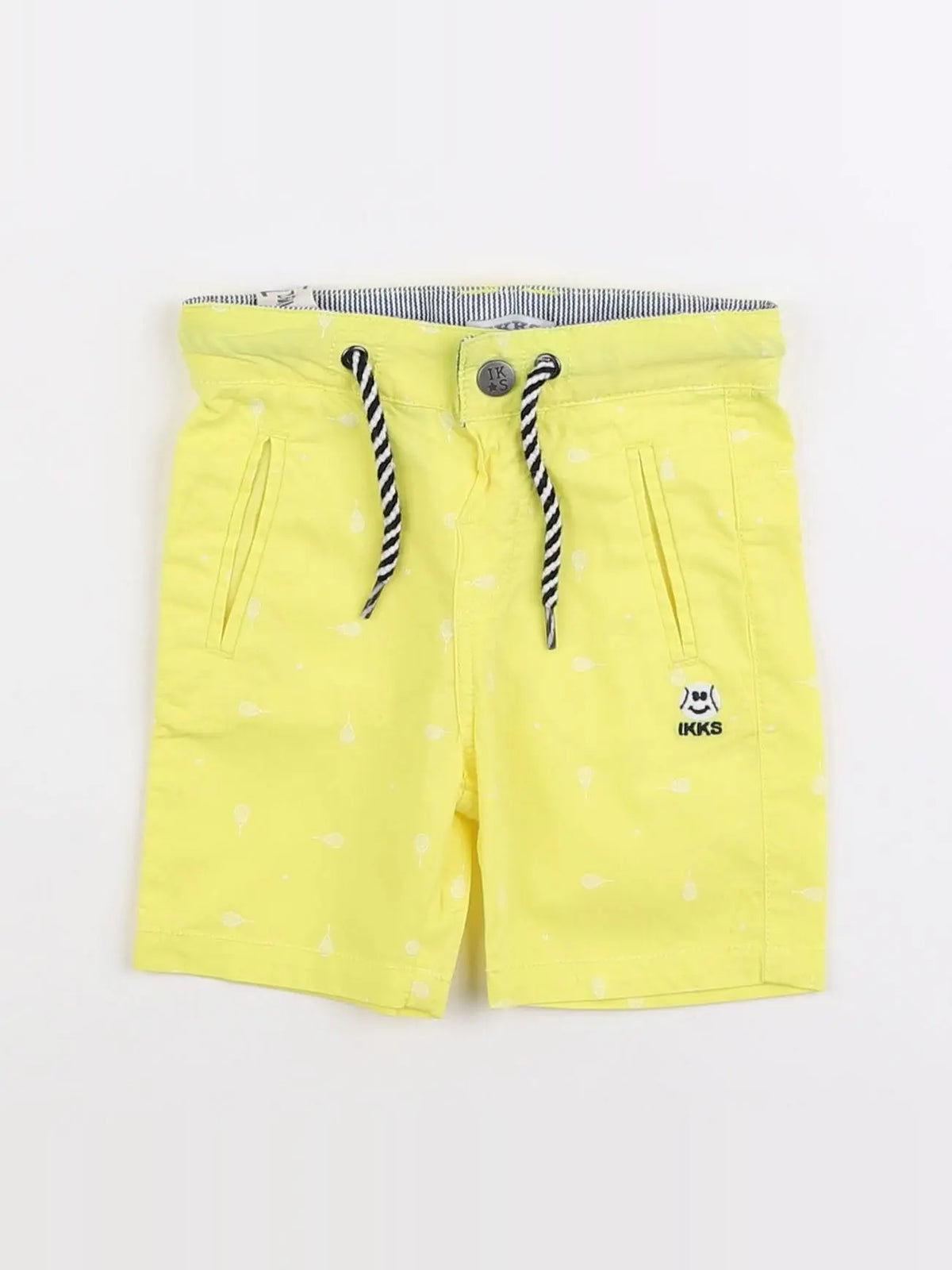 IKKS - short jaune - 6 mois