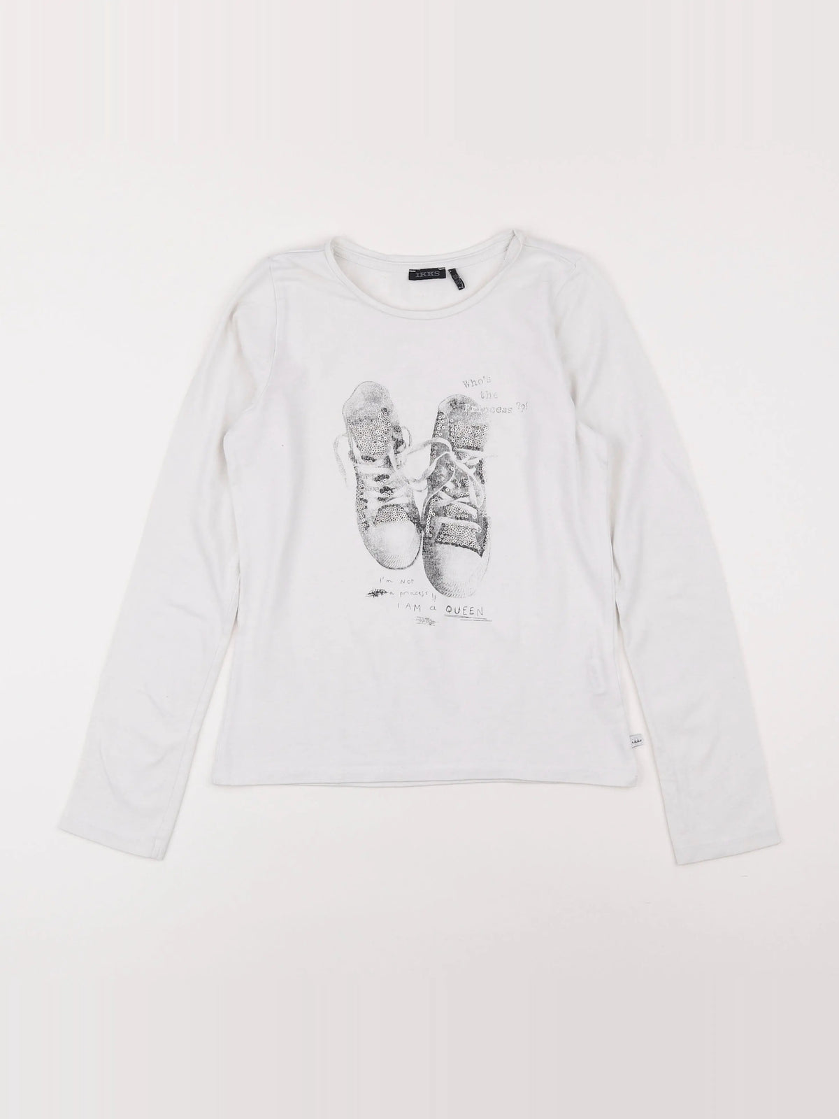 IKKS - tee-shirt blanc - 12 ans