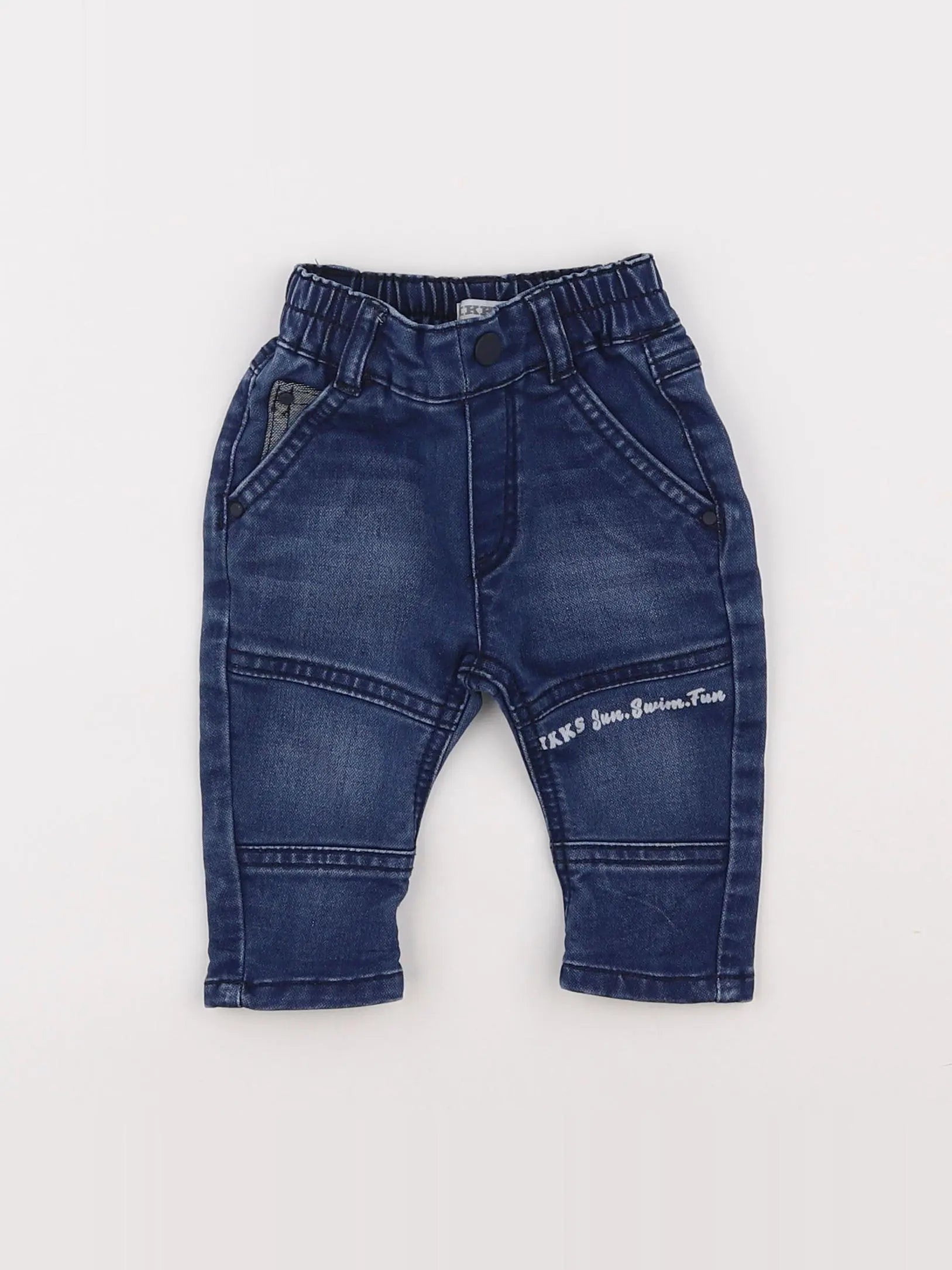 IKKS - jean bleu - 3 mois