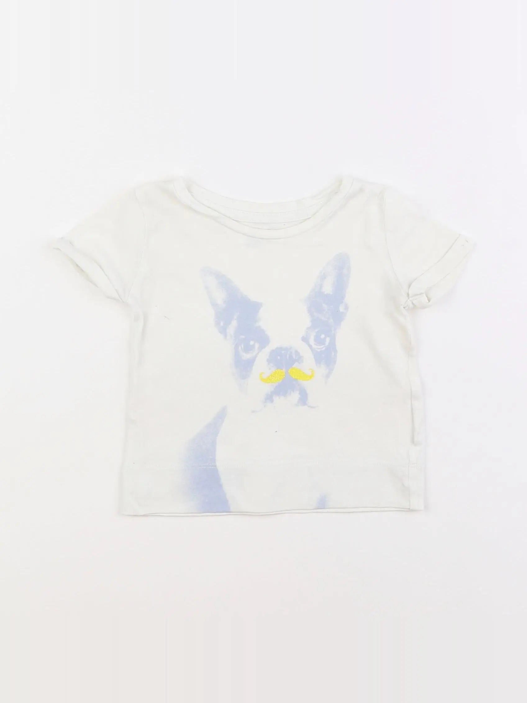 GAP - tee-shirt blanc - 6/12 mois