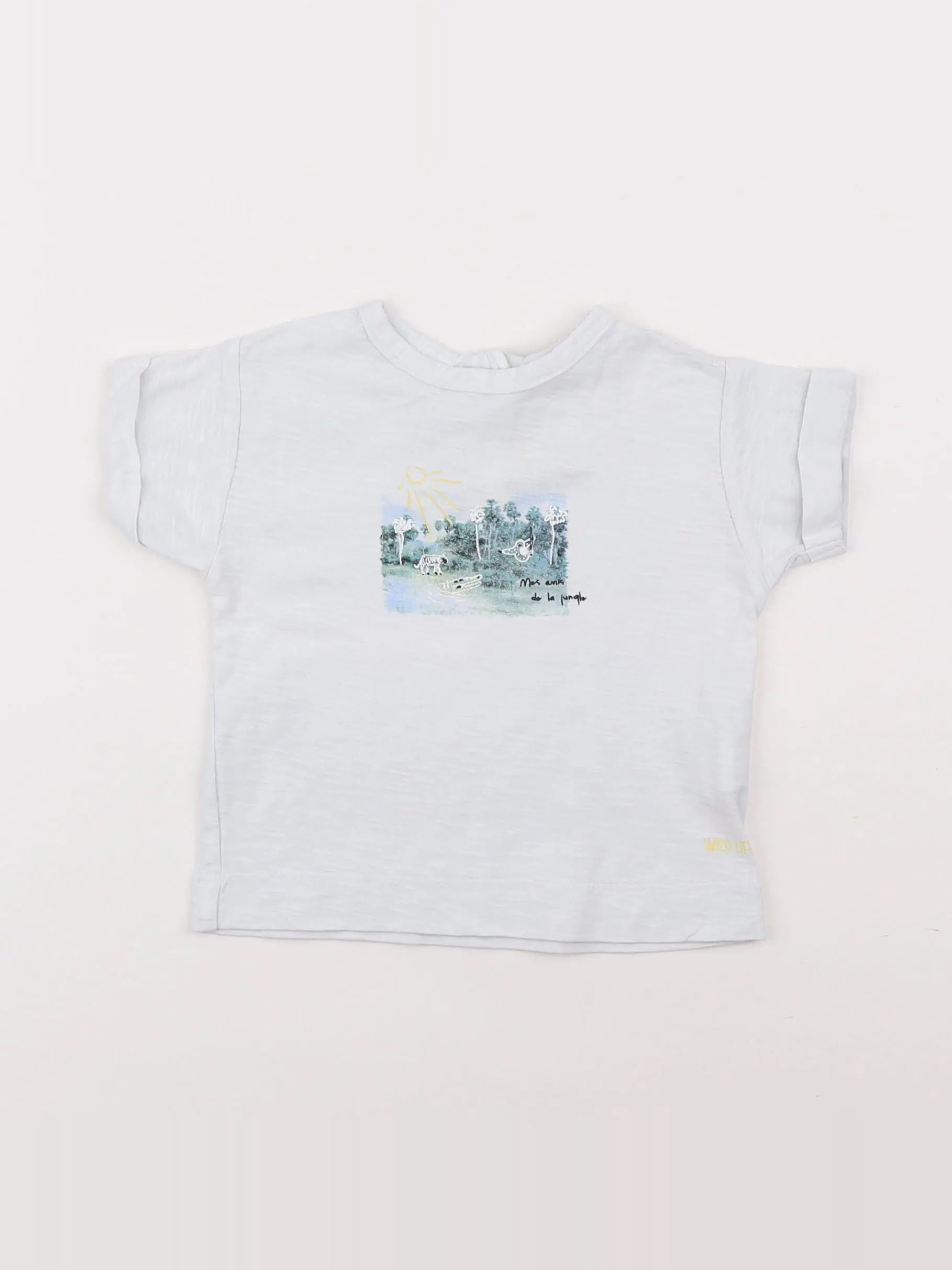 Tape à l'oeil - tee-shirt blanc - 6 mois