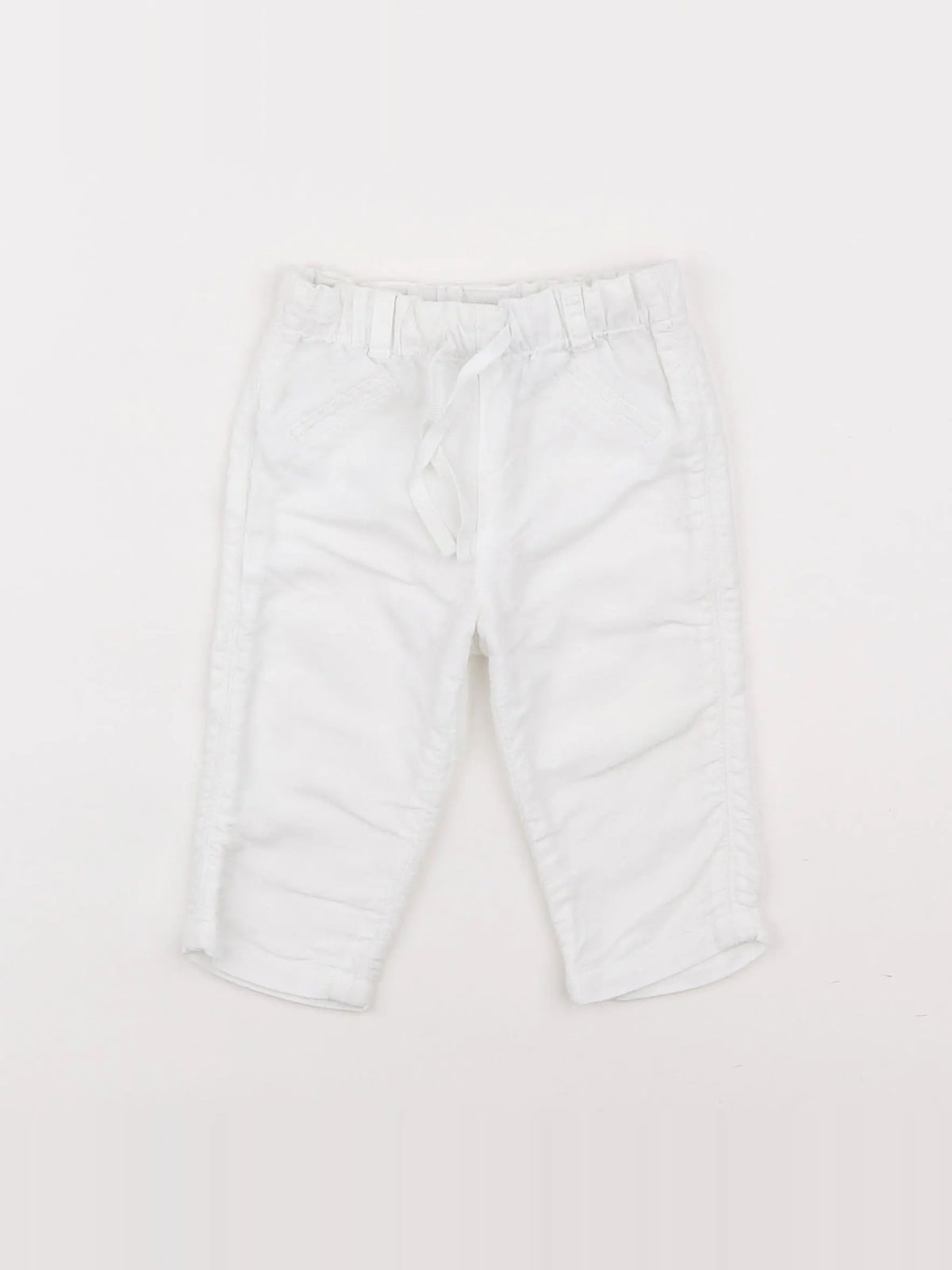 Cyrillus - pantalon blanc - 6 mois