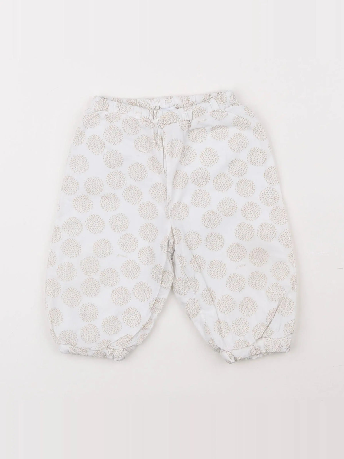 Jacadi - pantalon blanc, beige - 12 mois