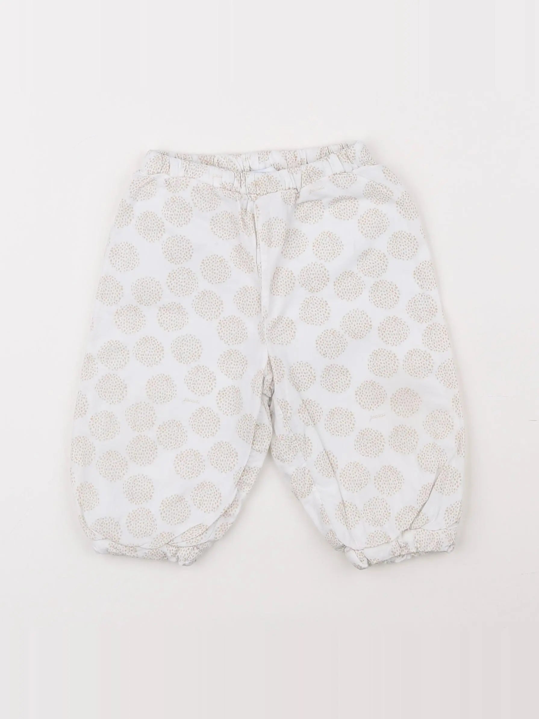 Jacadi - pantalon blanc, beige - 12 mois
