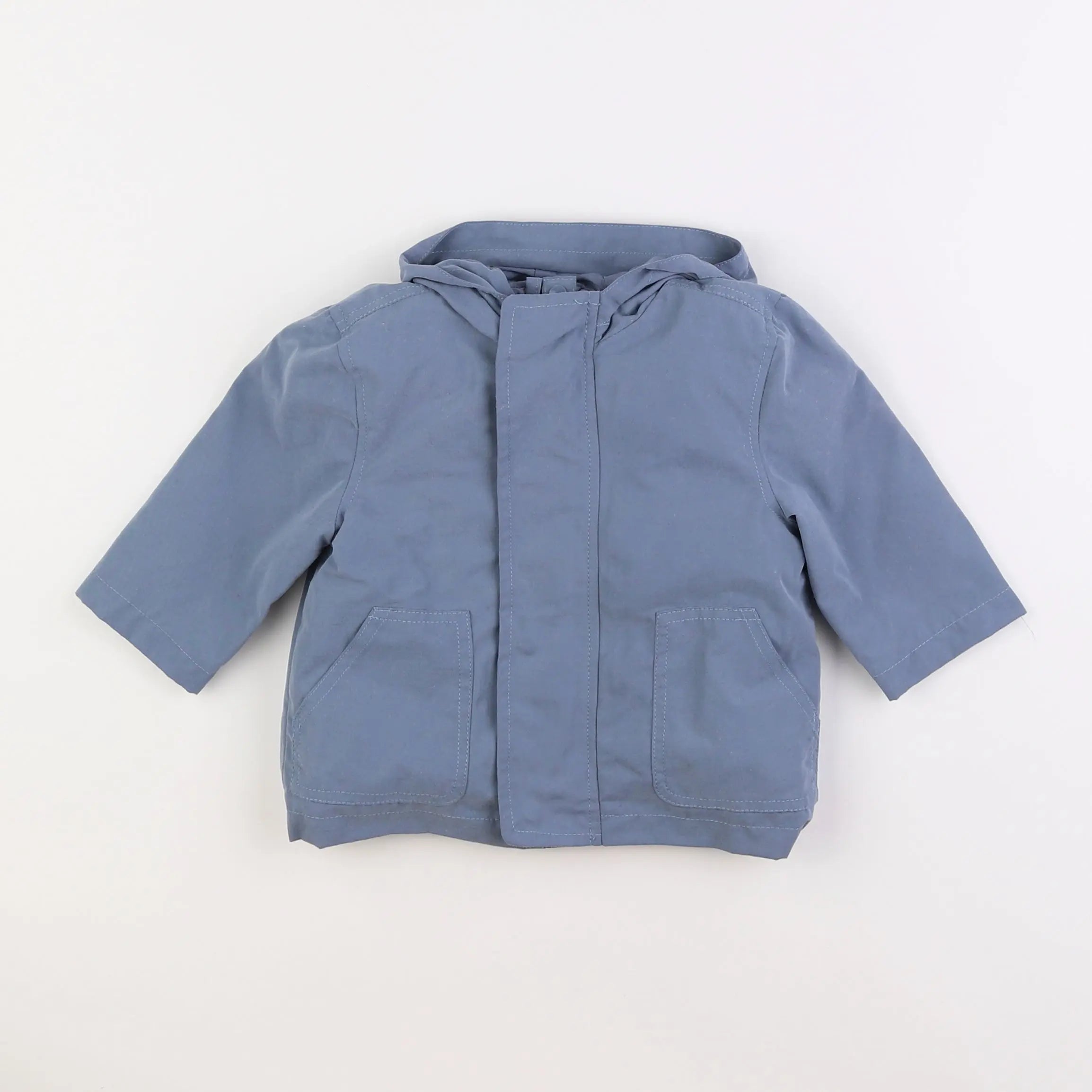 Vertbaudet - veste bleu - 6 mois